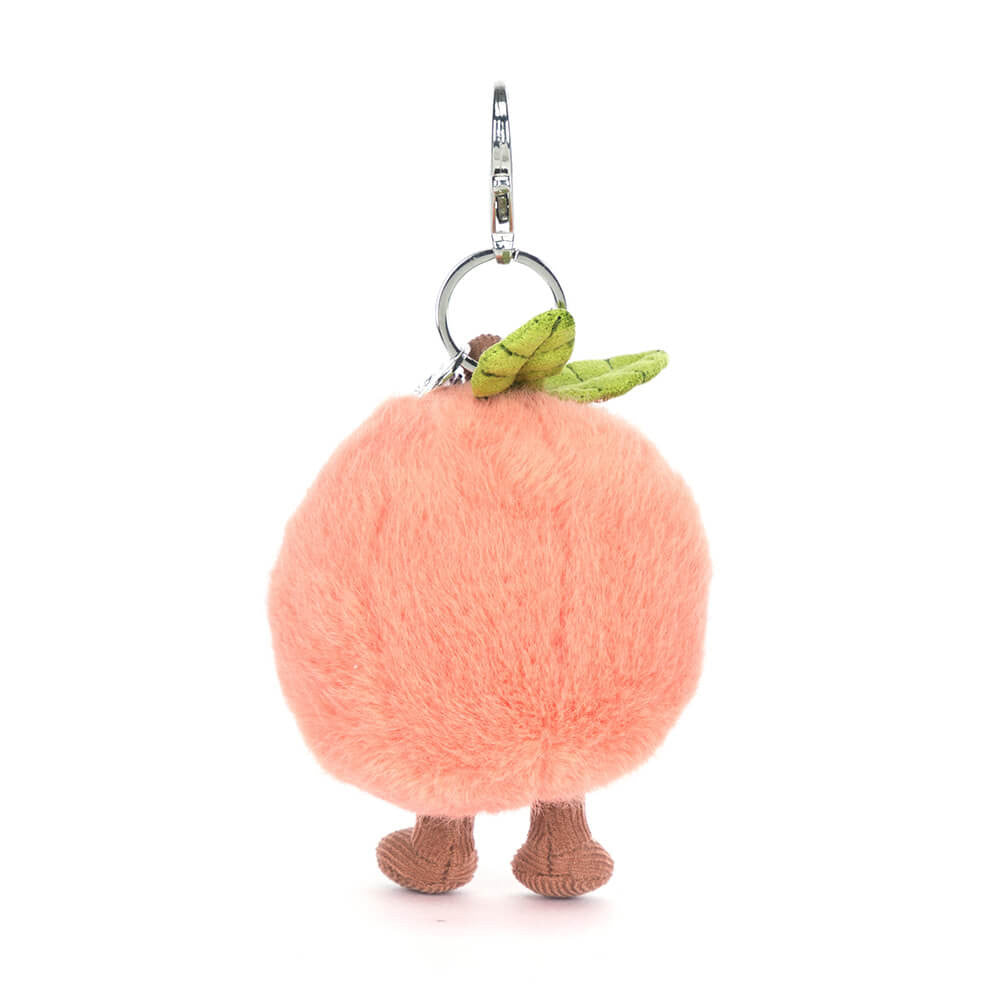 Jellycat Peach Bag Charm