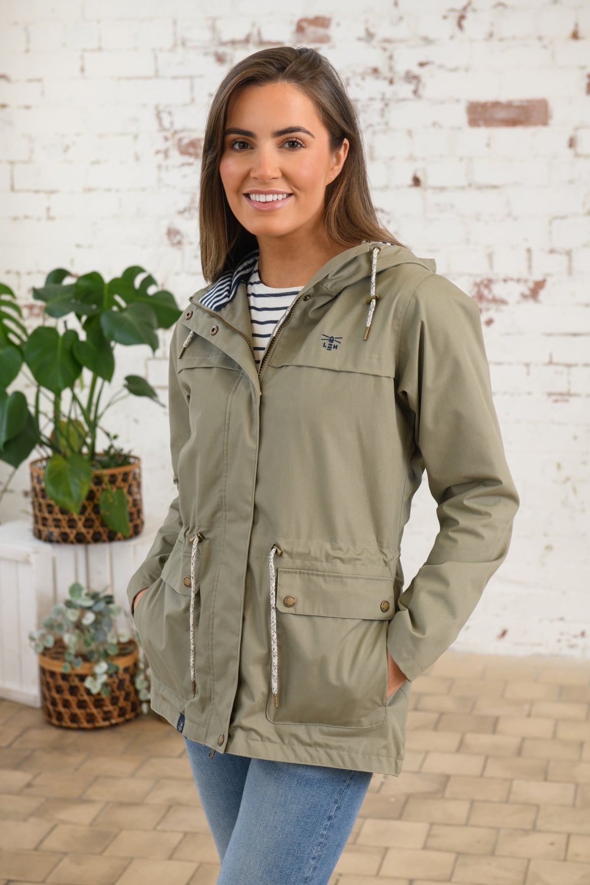 Lighthouse Alicia Waterproof Jacket , Brushwood