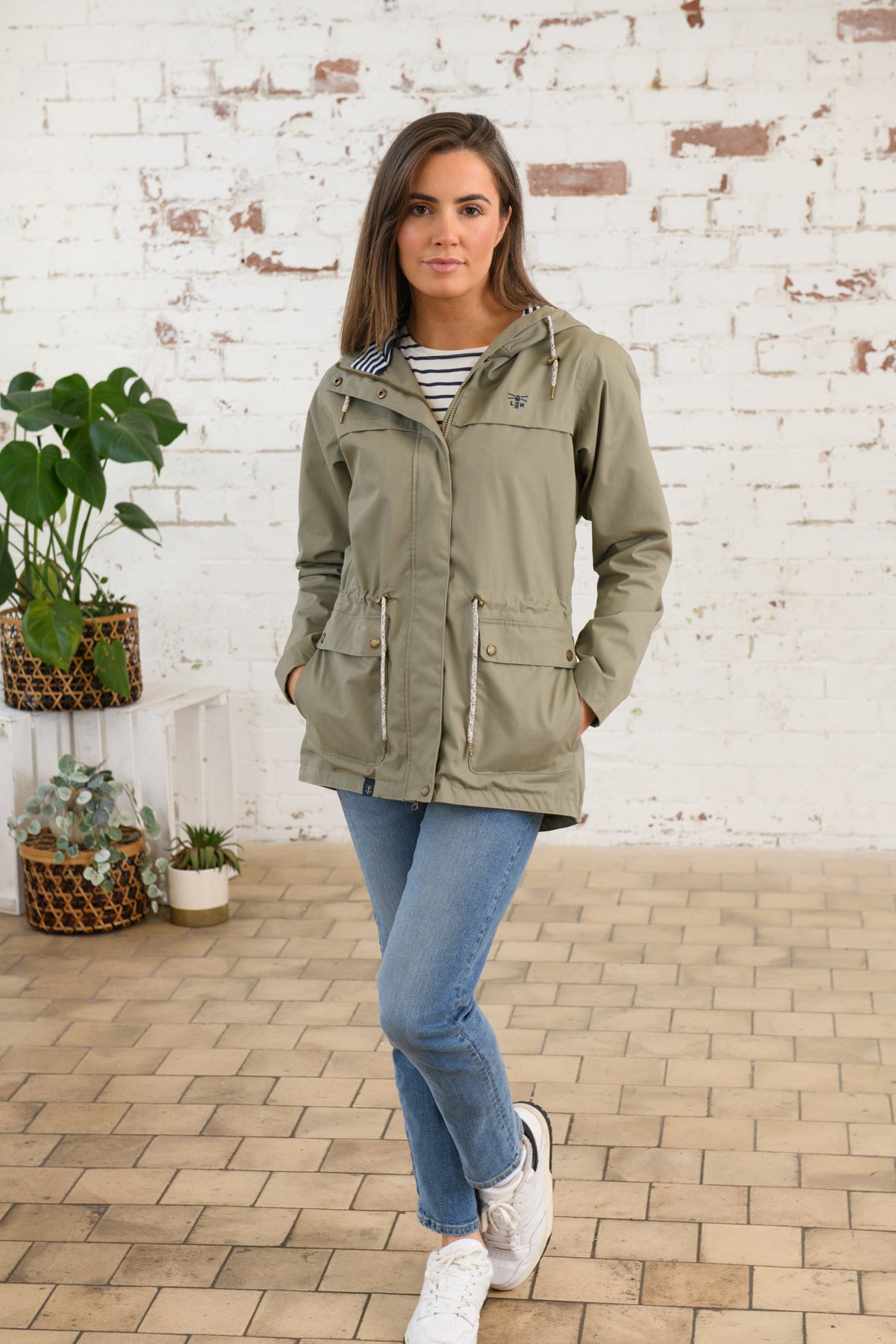 Lighthouse Alicia Waterproof Jacket , Brushwood