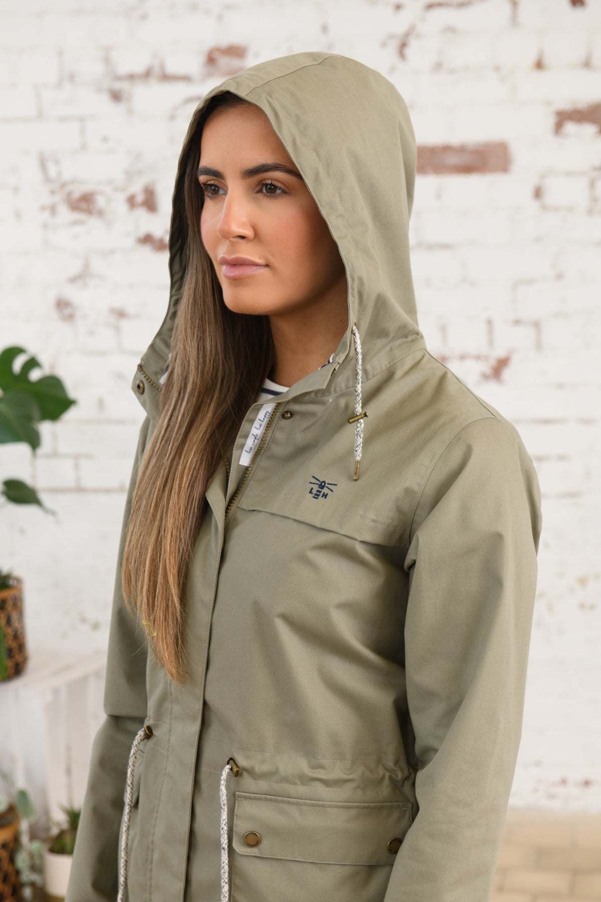 Lighthouse Alicia Waterproof Jacket , Brushwood