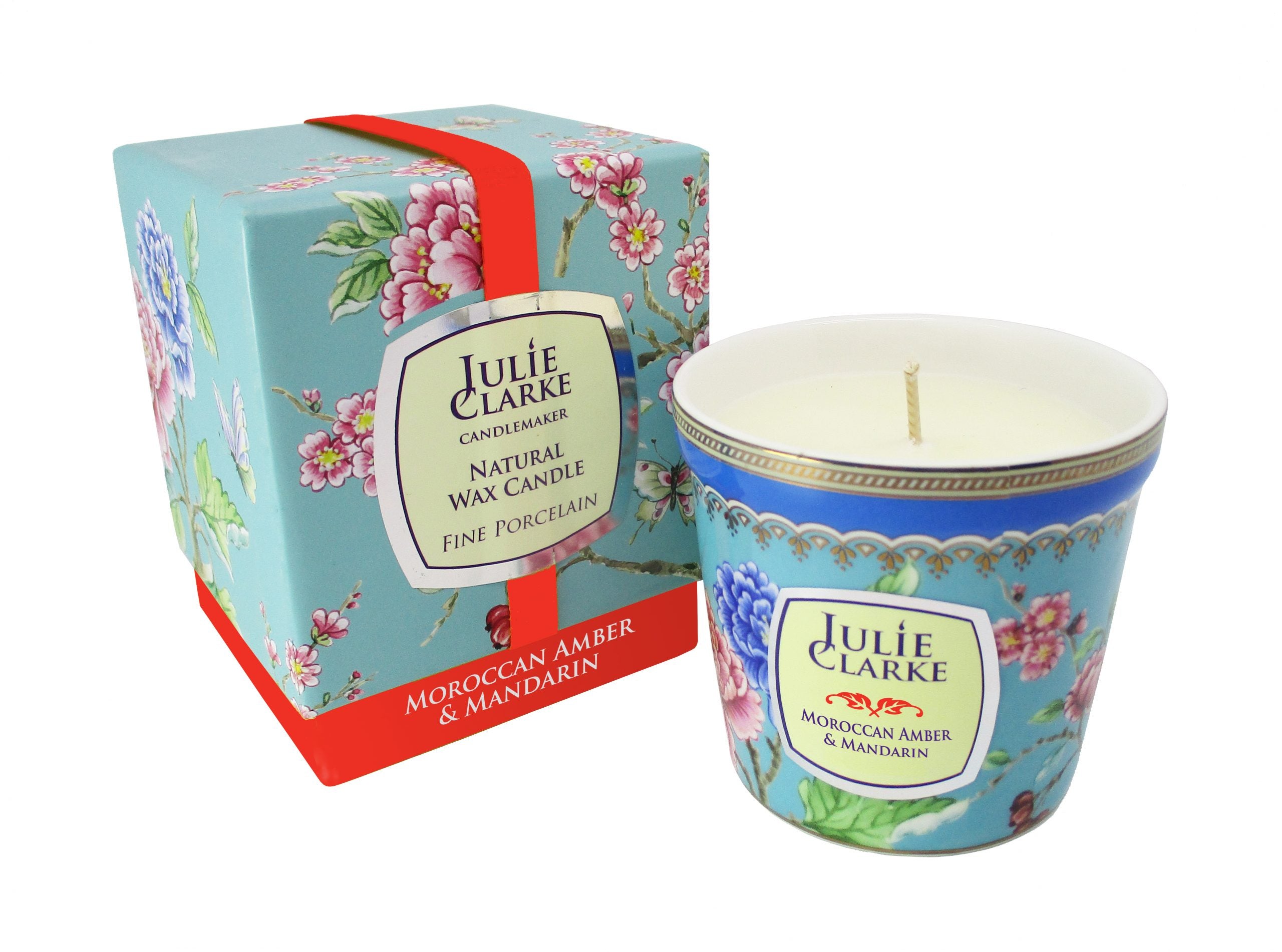 Julie Clarke Moroccan Amber & Mandarin Botanic Candle