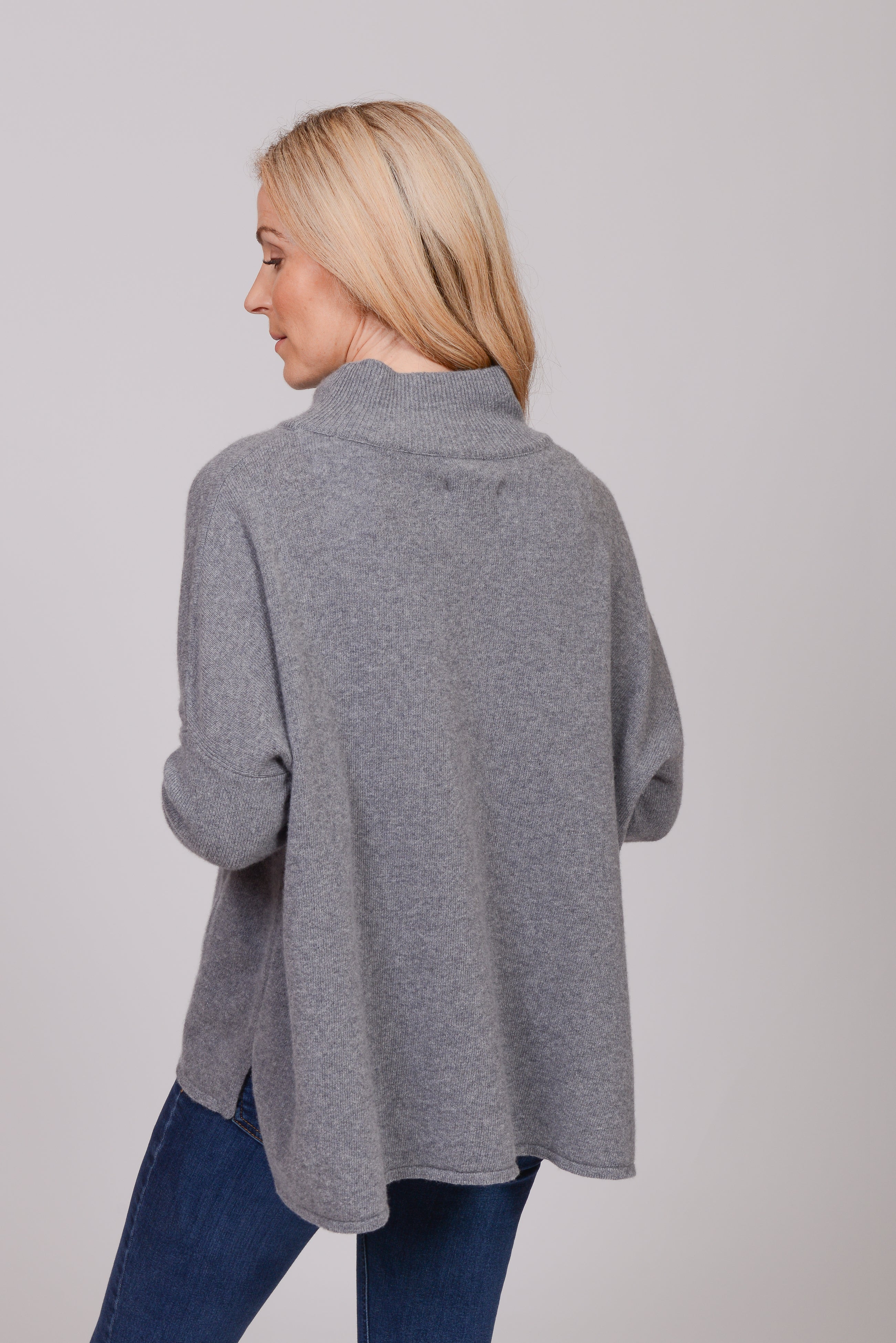 The Wool Co Cashmere Blend Knit , Graphite