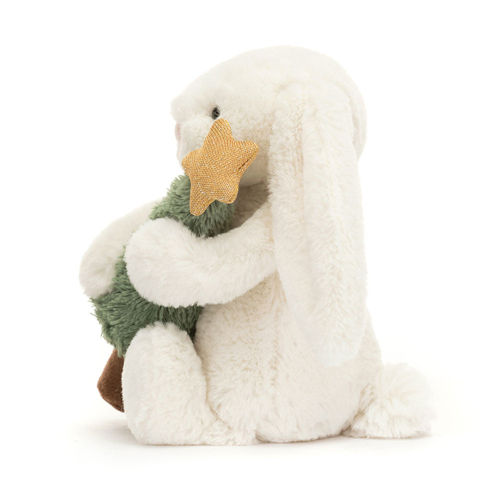 Jellycat Bunny with Christmas Tree