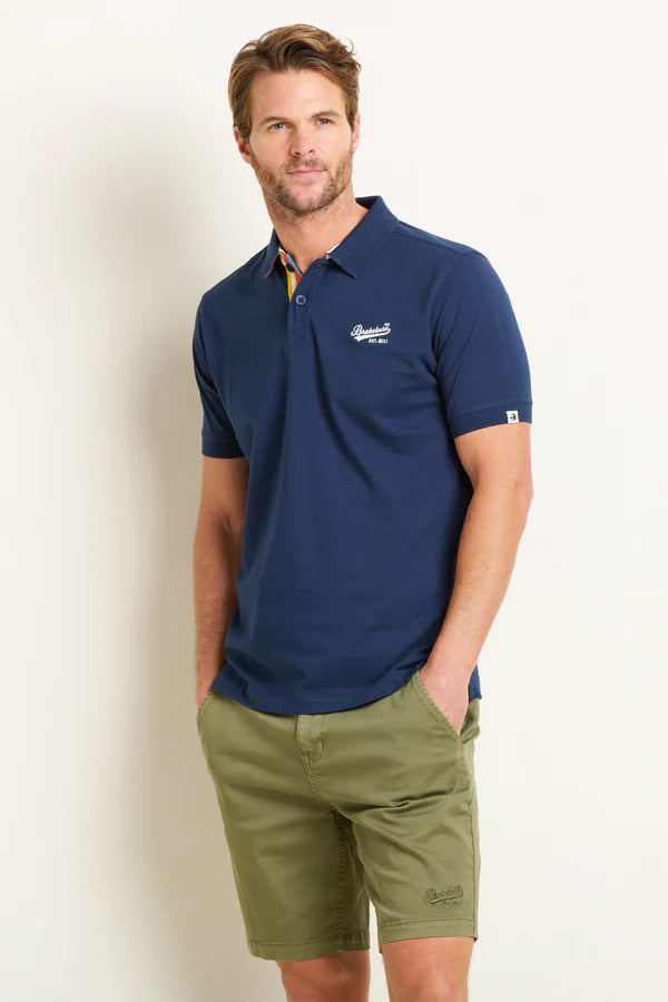 Brakeburn Mens Polo , Navy