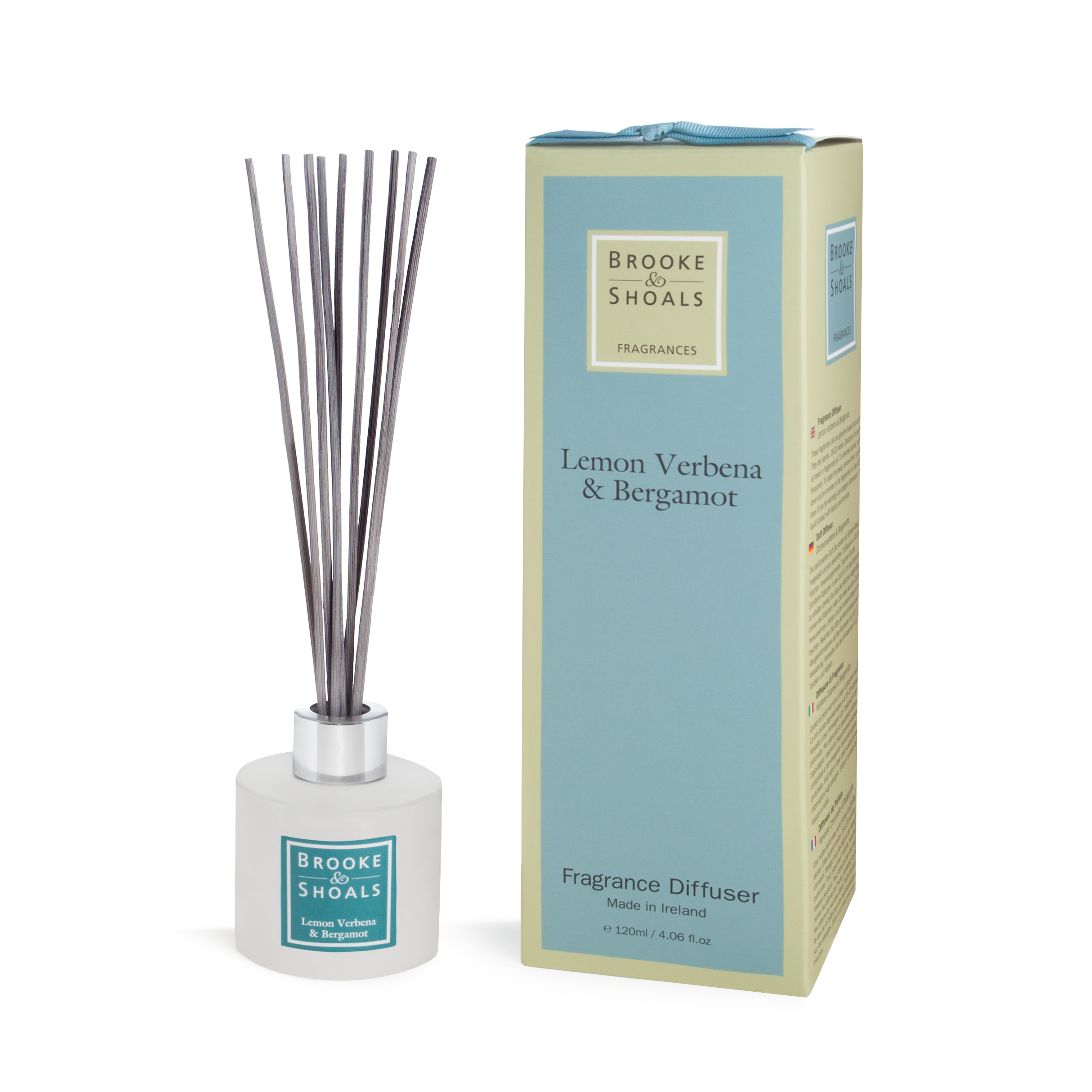 Brooke and Shoals | Lemon Verbena and Bergamot Diffusers