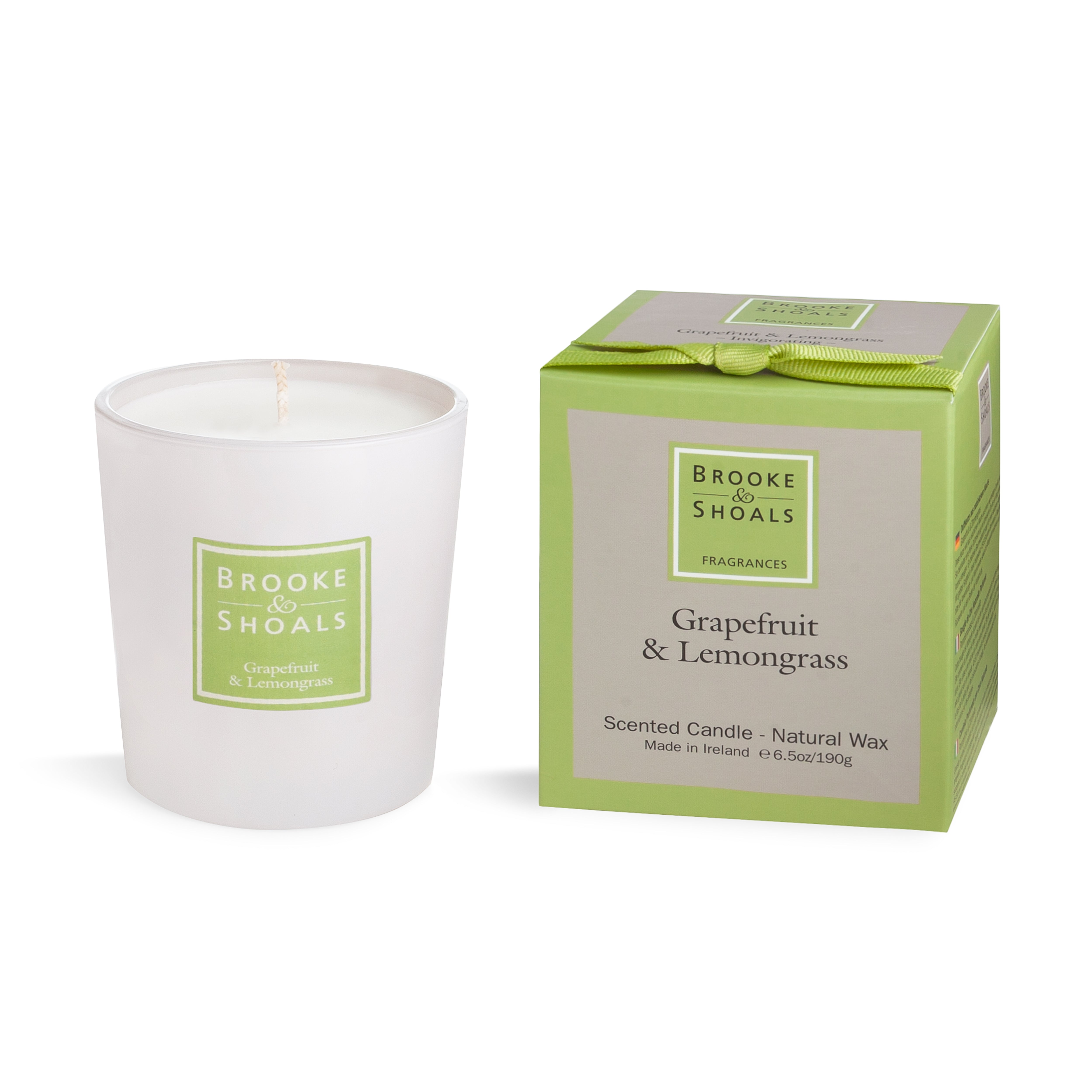 Brooke and Shoals | Grapefruit and Lemongrass Candle