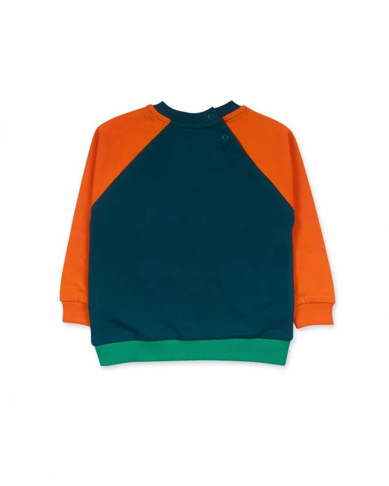 Tuc Tuc | Bear Jumper | Orange / Blue