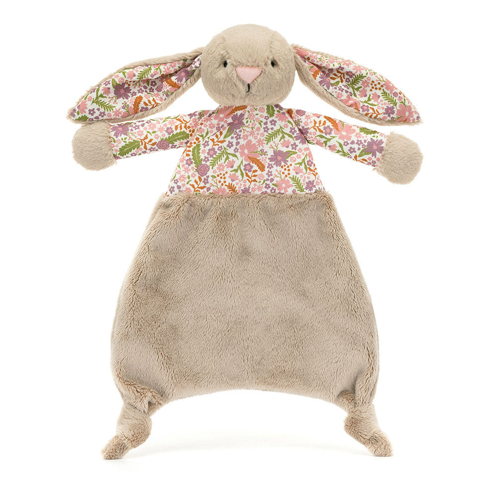 Jellycat Blossom Beige Bunny 'Petal' Comforter
