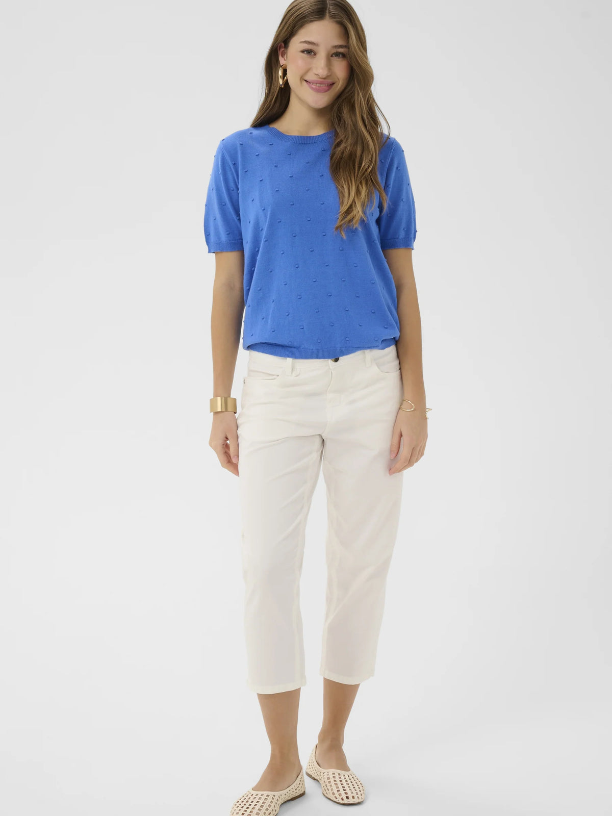 Cream Hanne Knit Pullover