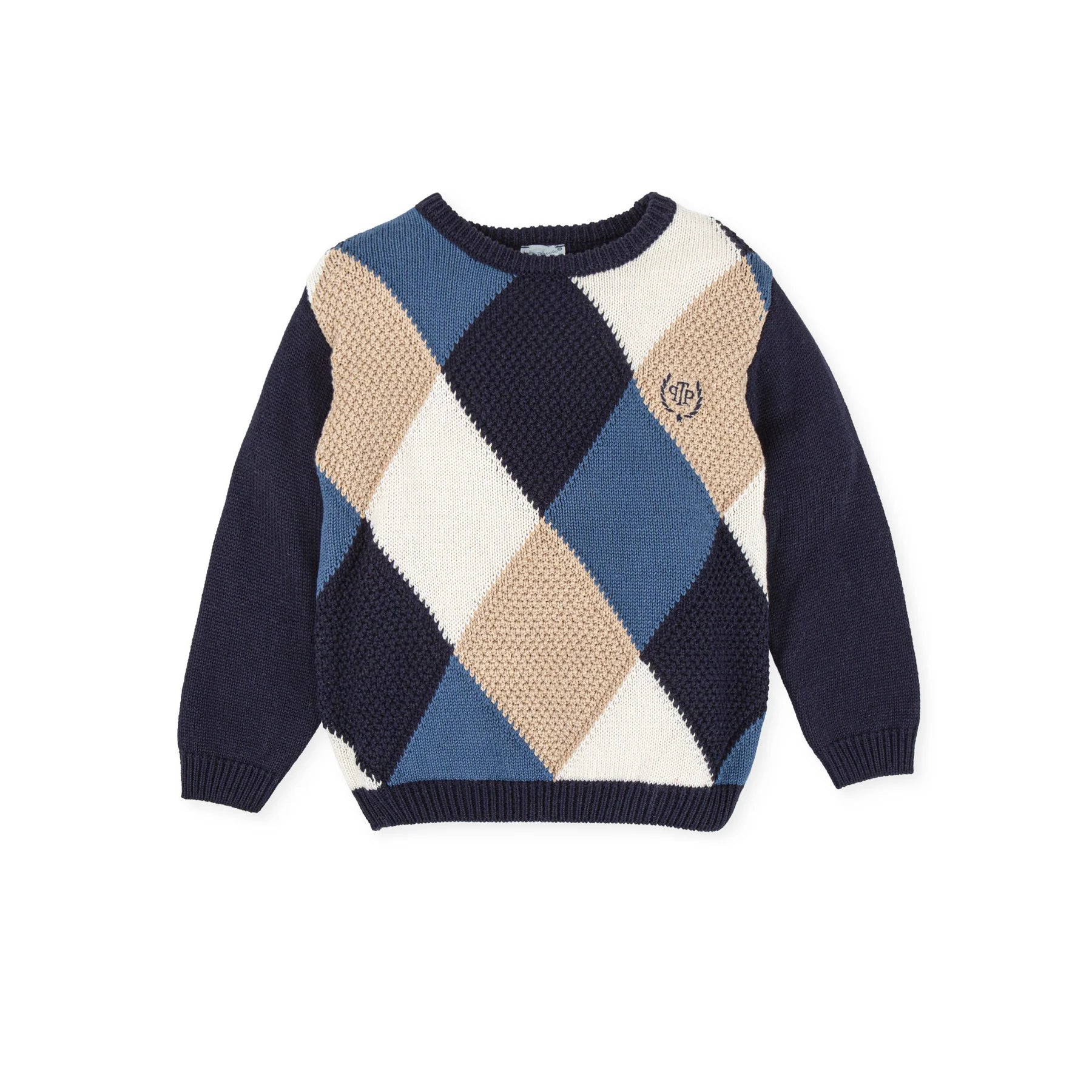 Tutto Piccolo | Crew Jumper | Navy Blue