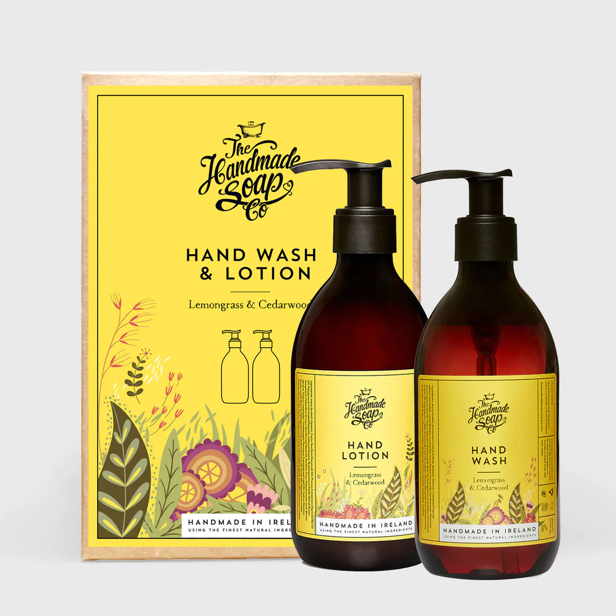 The Handmade Soap Co | Hand Care Set - Lemongrass & Cedarwood