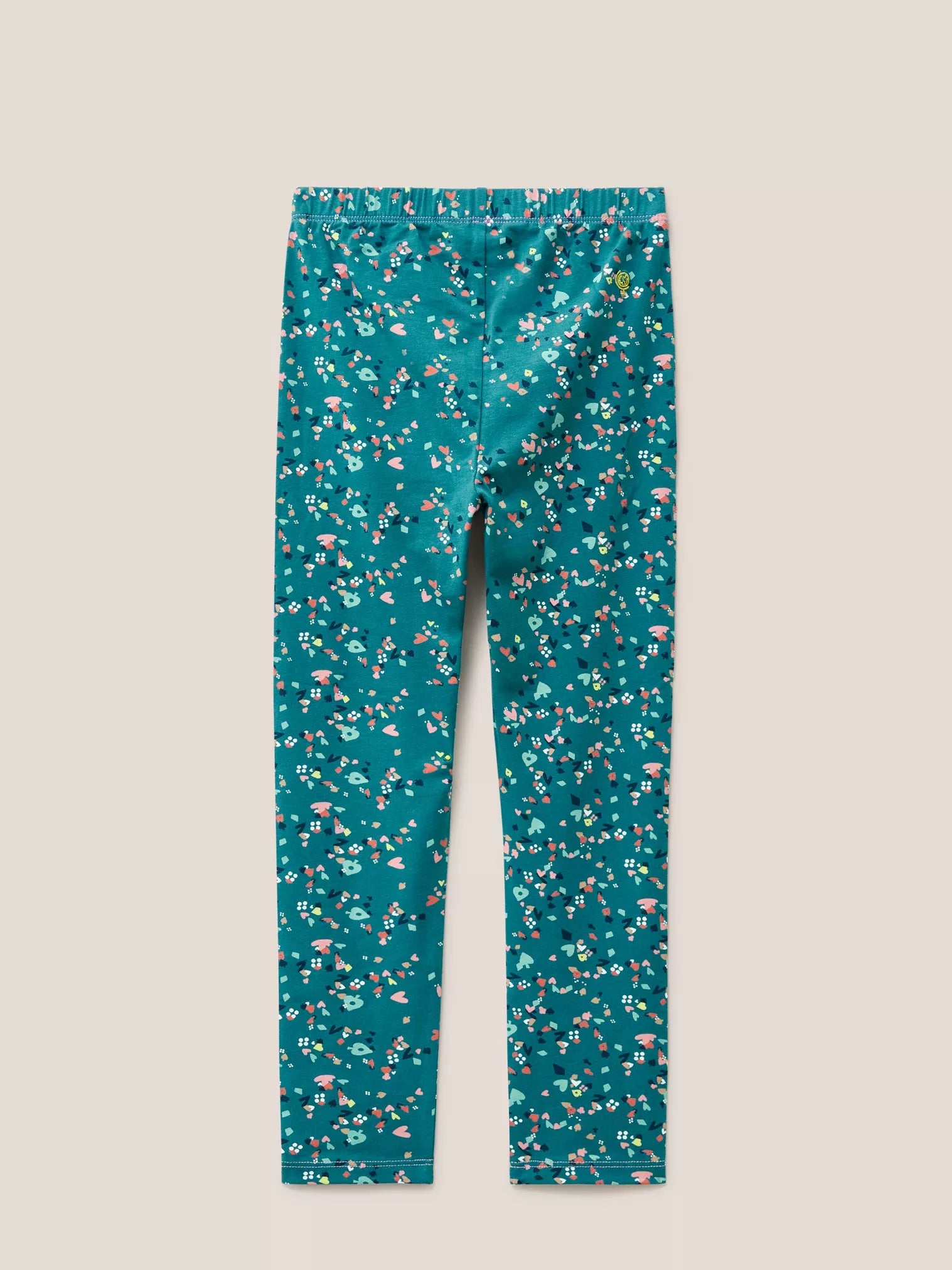White Stuff Dotty Print Leggings Teal
