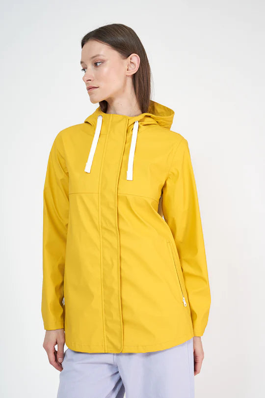 Tanta Drizzle Rain Jacket Spicy Mustard