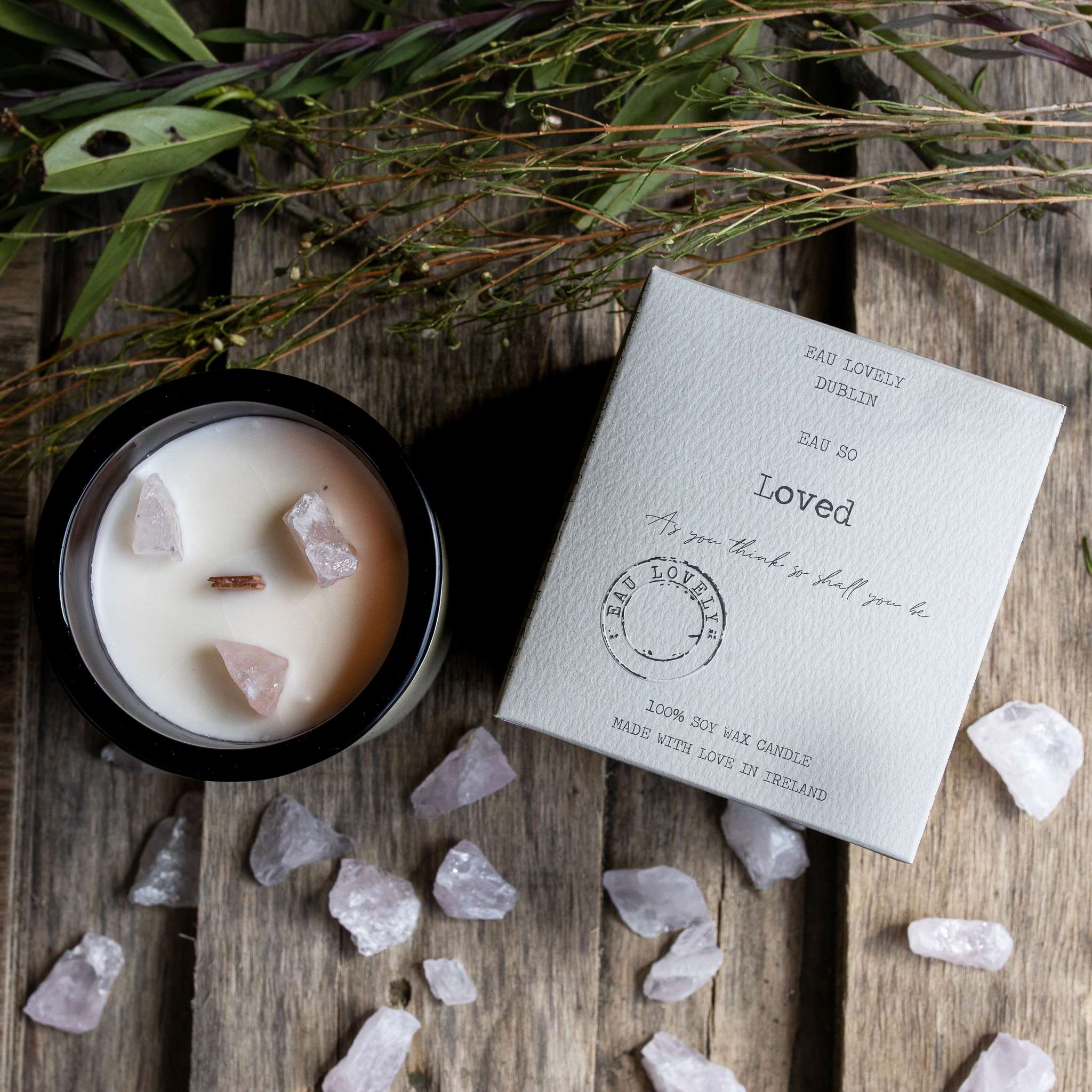 Eau Lovely Eau So Loved Candle