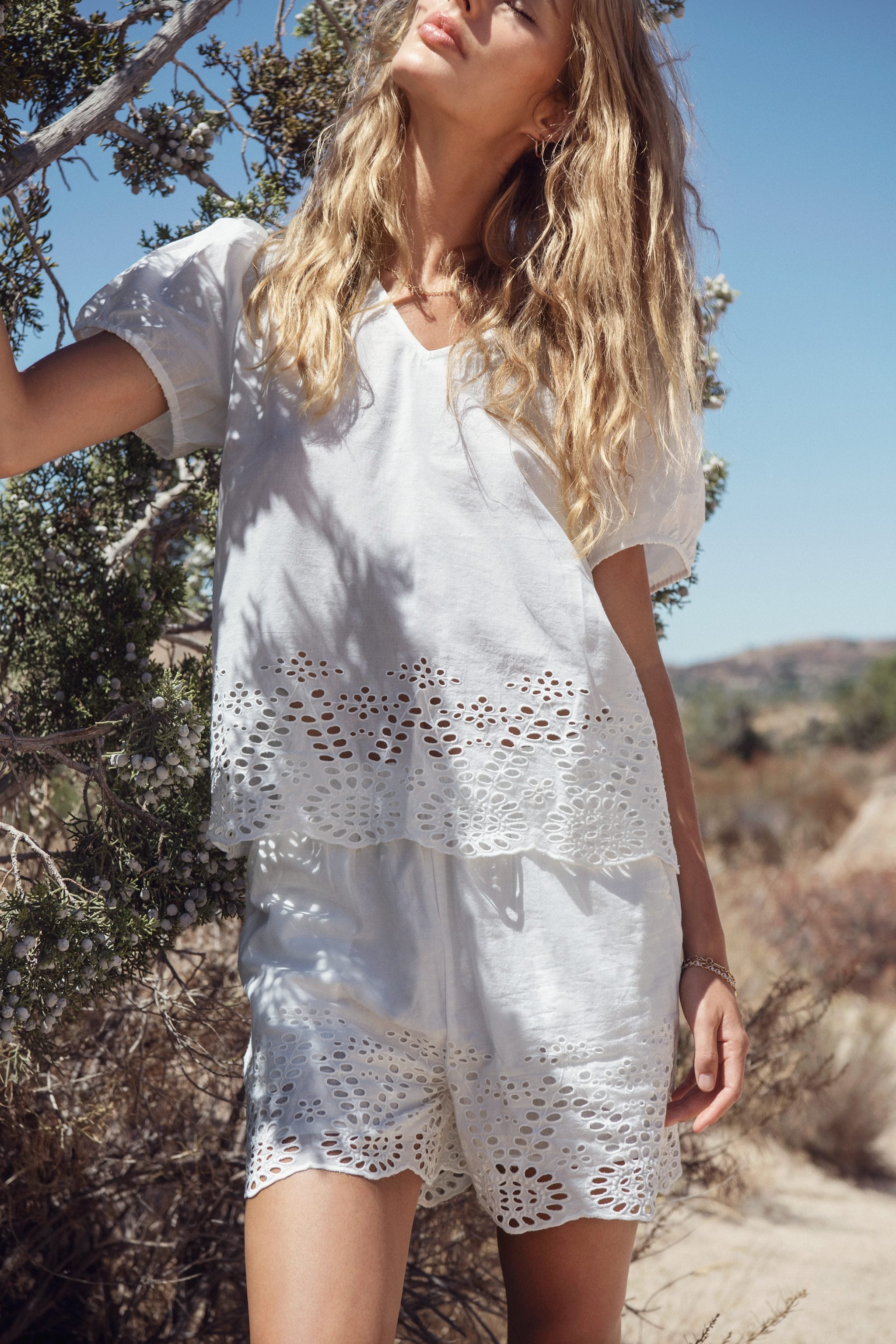 Saint Tropez Eamaja Blouse , Ice