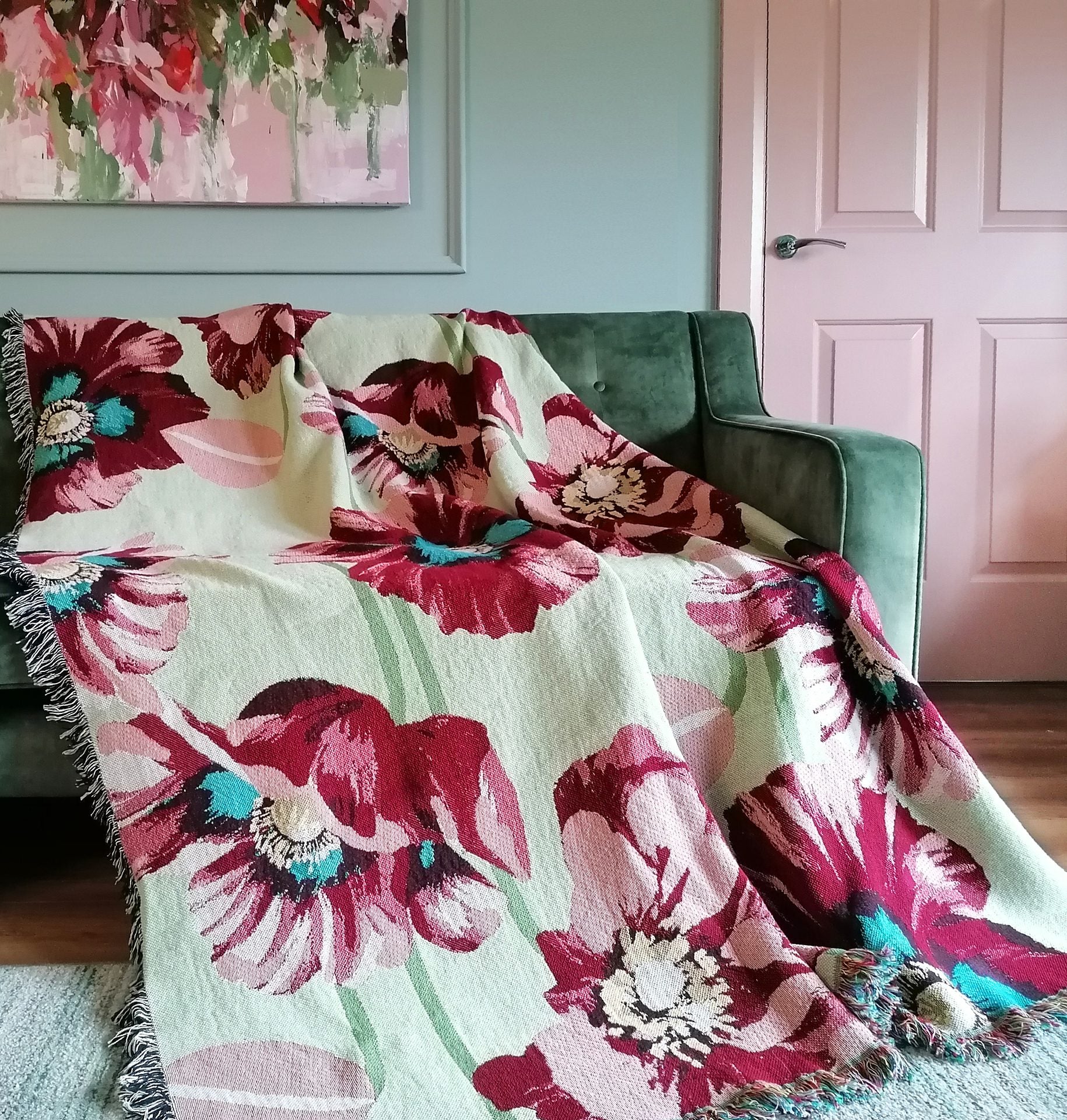 Caroline Duffy Designs Enchanted Garden Blanket