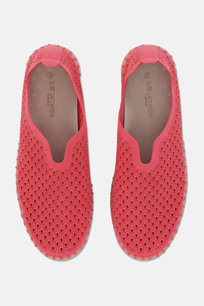 Ilse Jacobsen Tulip Slip On Shoe , Viva Magenta