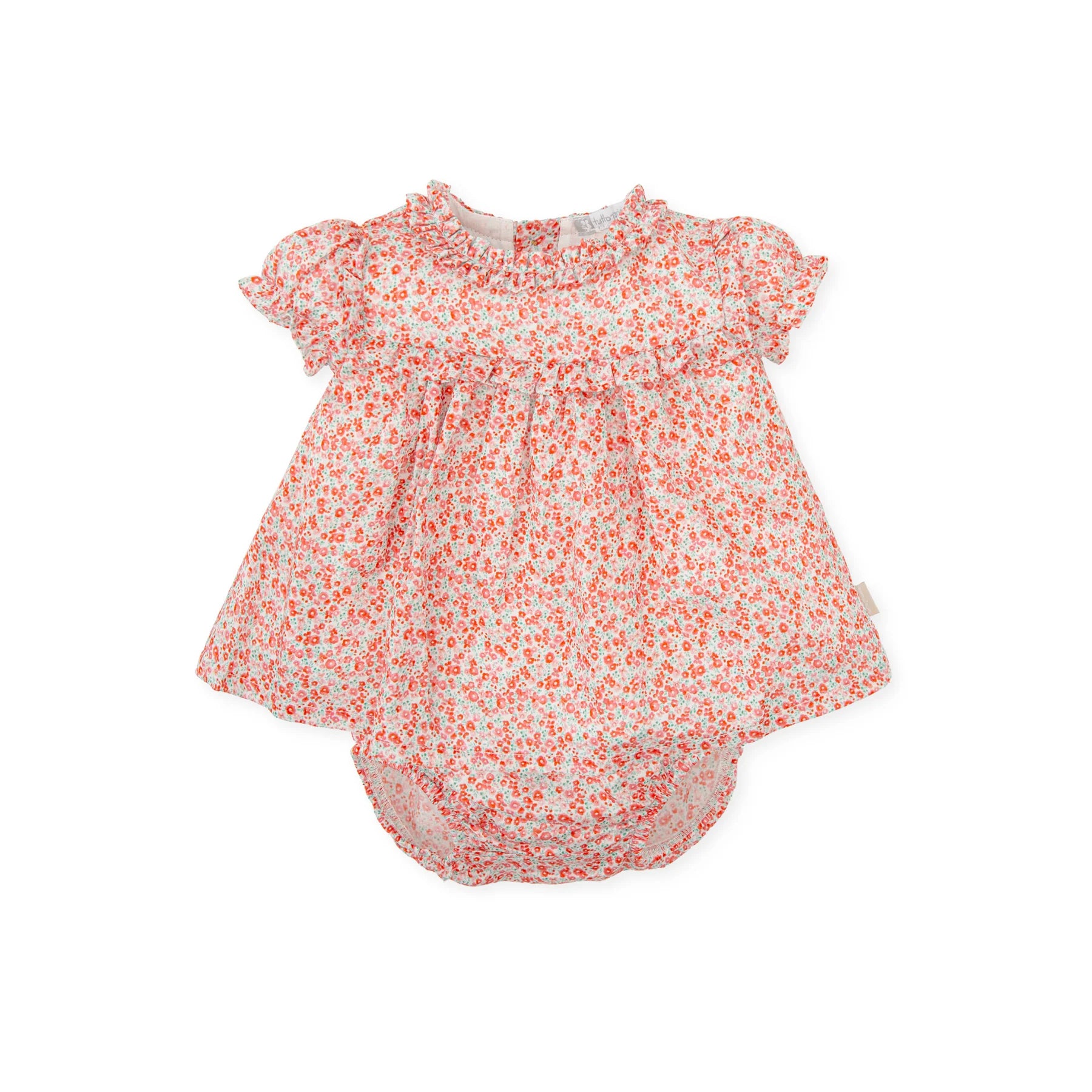 Tutto Piccolo Floral Dress w/ Briefs , Petal
