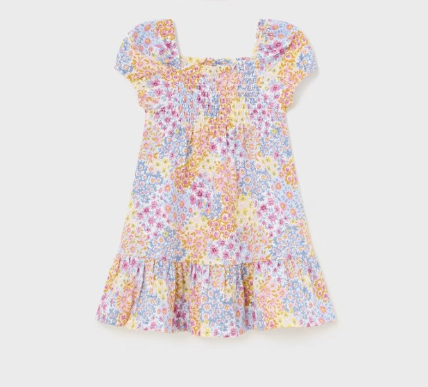 Mayoral Floral Print Dress
