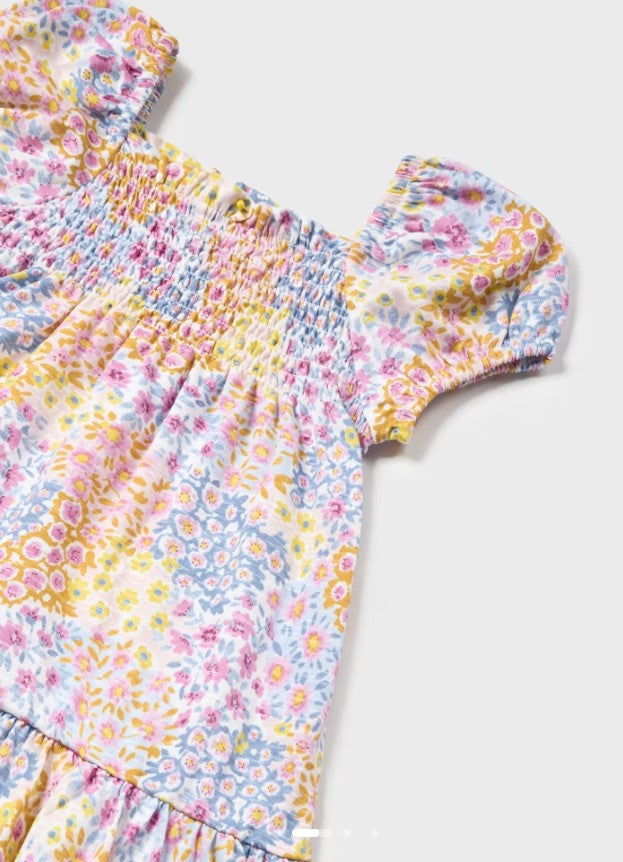 Mayoral Floral Print Dress
