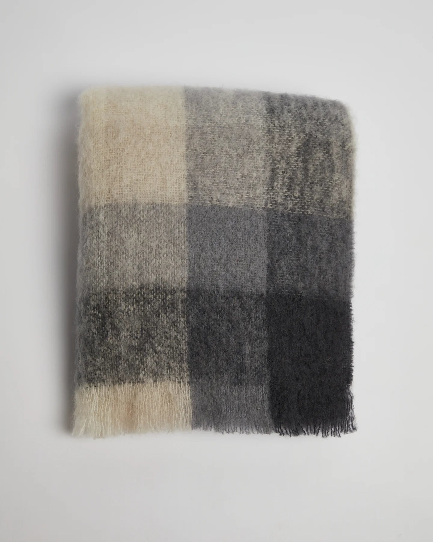 Foxford Woollen Mills | Classic Check Mohair Throw