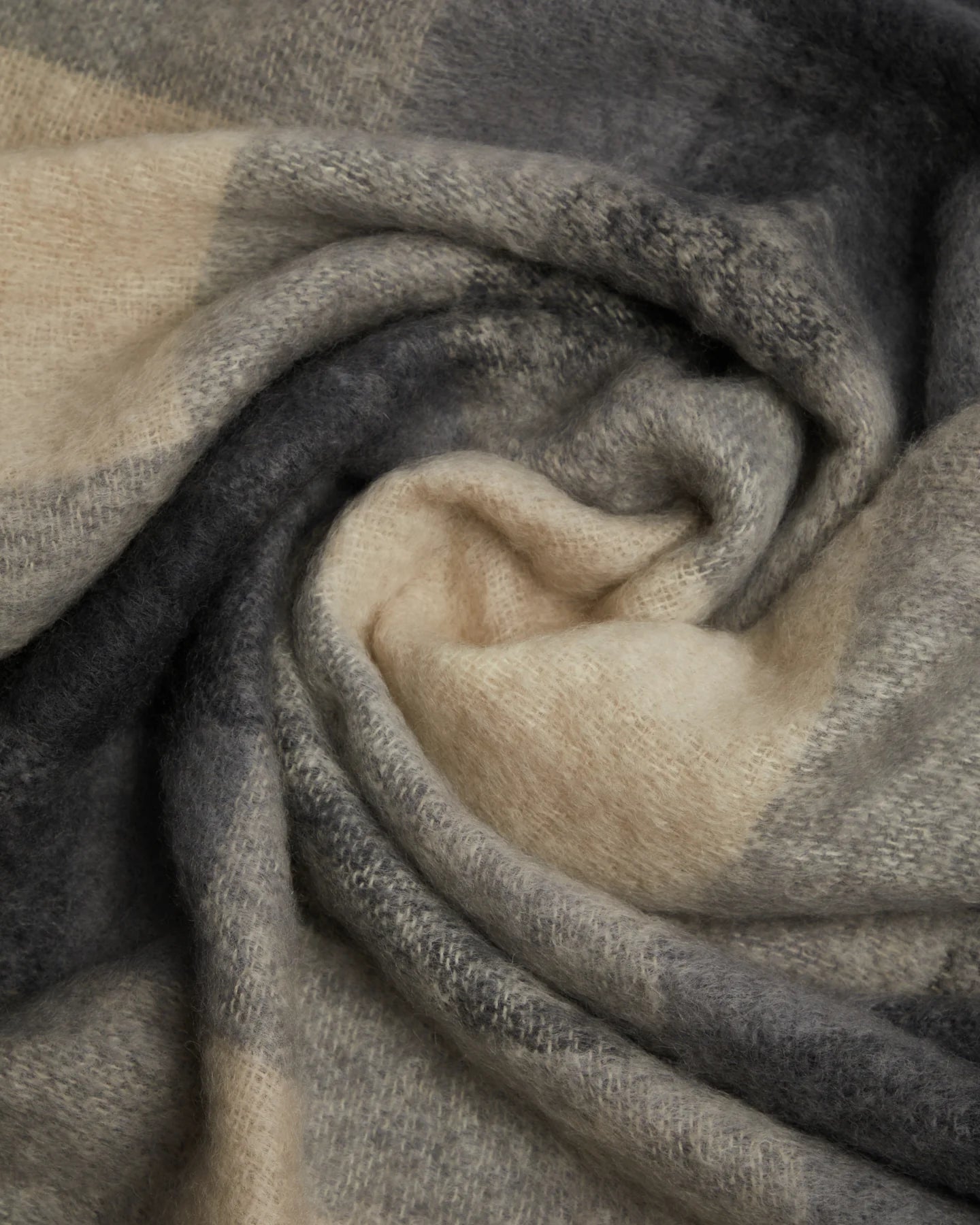 Foxford Woollen Mills | Classic Check Mohair Throw