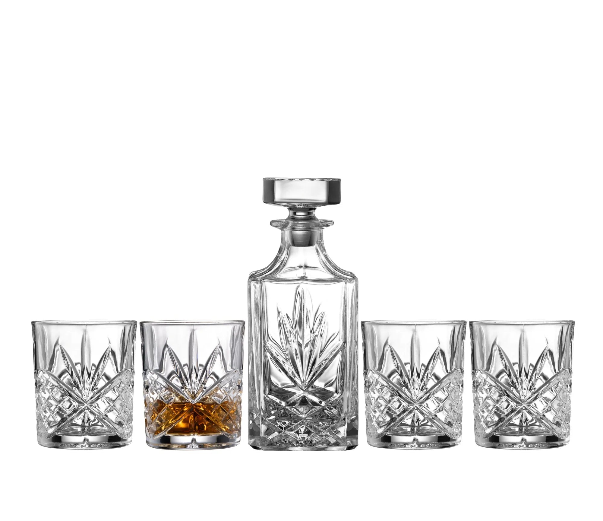 Galway Crystal Inisheer Decanter Set