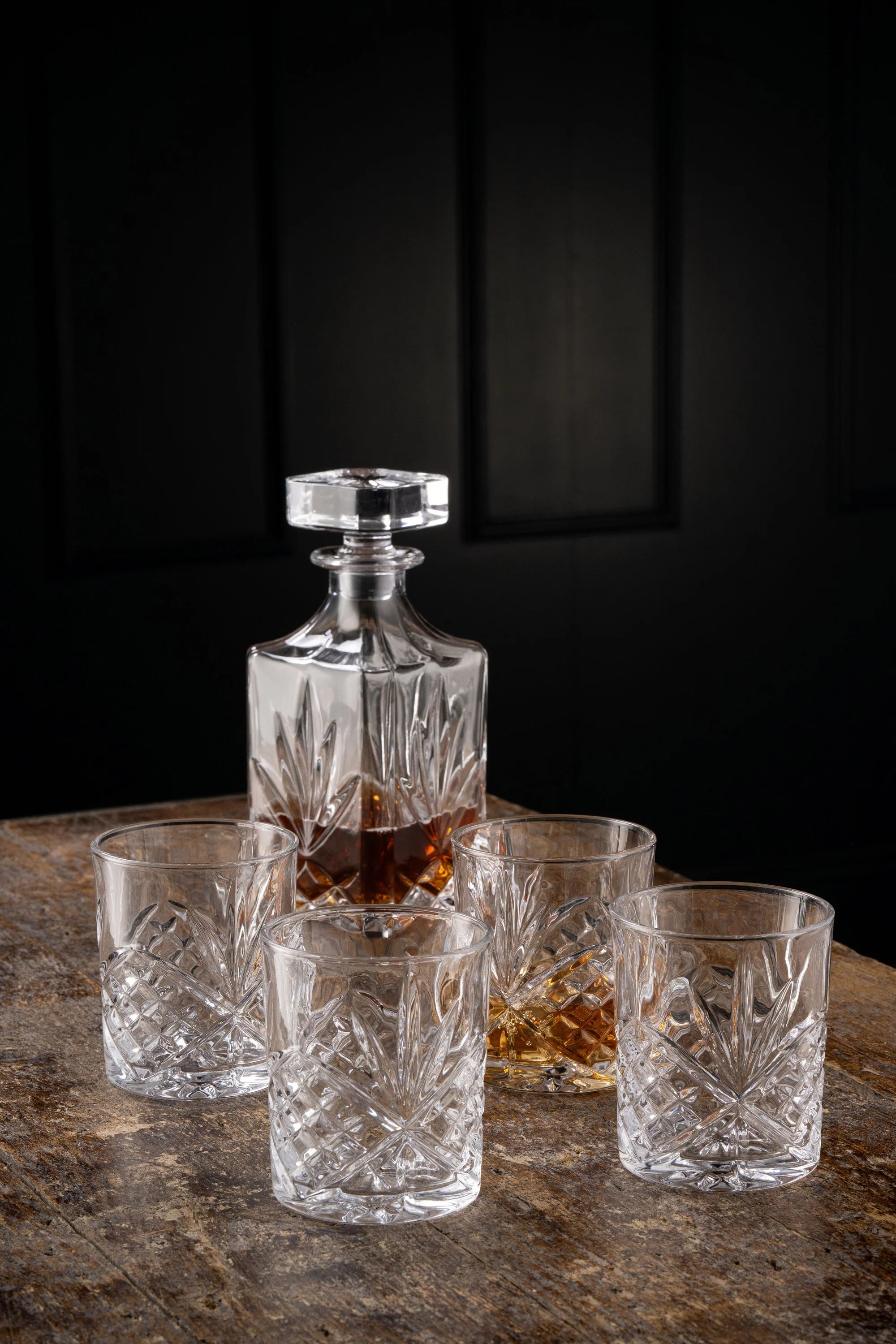 Galway Crystal Inisheer Decanter Set
