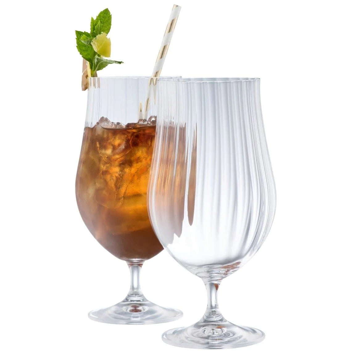 Galway Crystal Erne Craft Beer/Cocktail Glass S/2