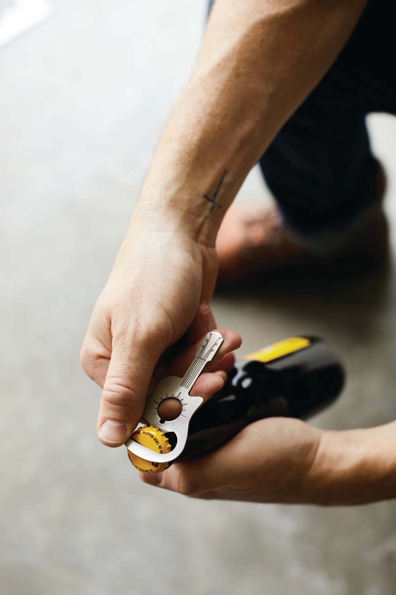 Gentlemens Hardware Mini Guitar Bottle Opener