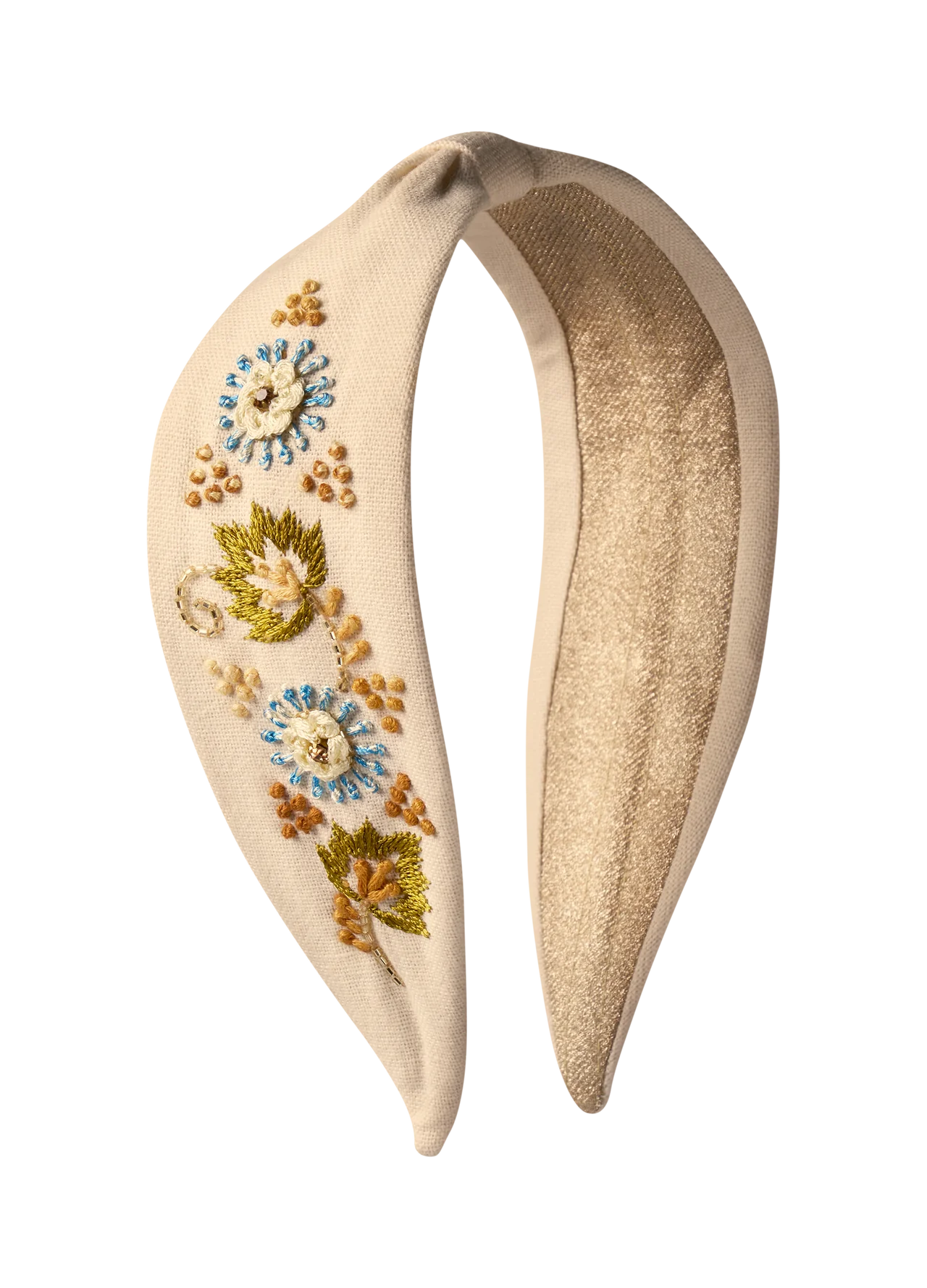 Powder Perfect Posie Headband , Coconut
