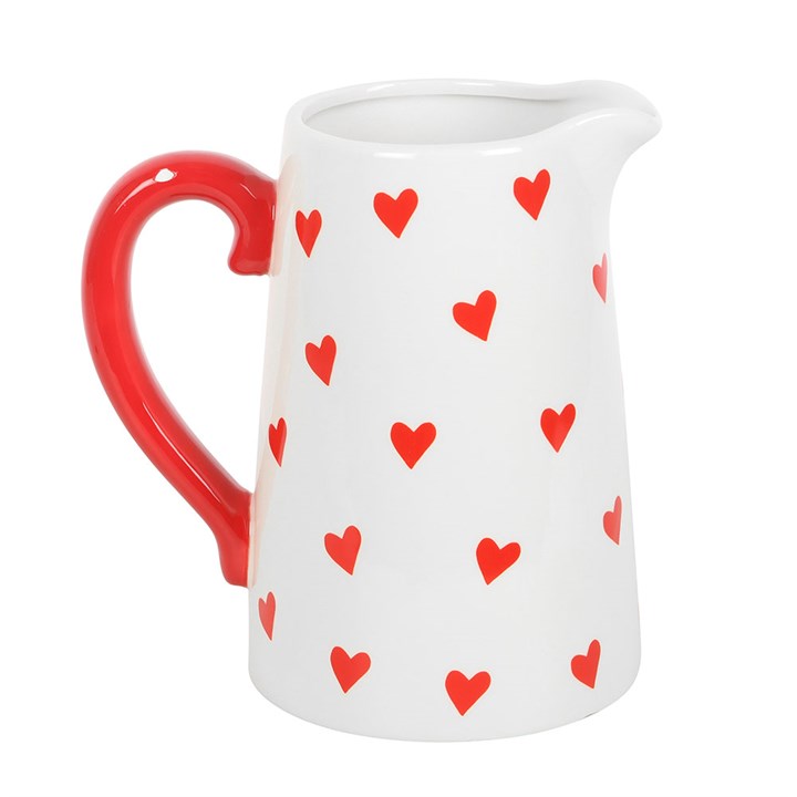 Heart Flower Jug