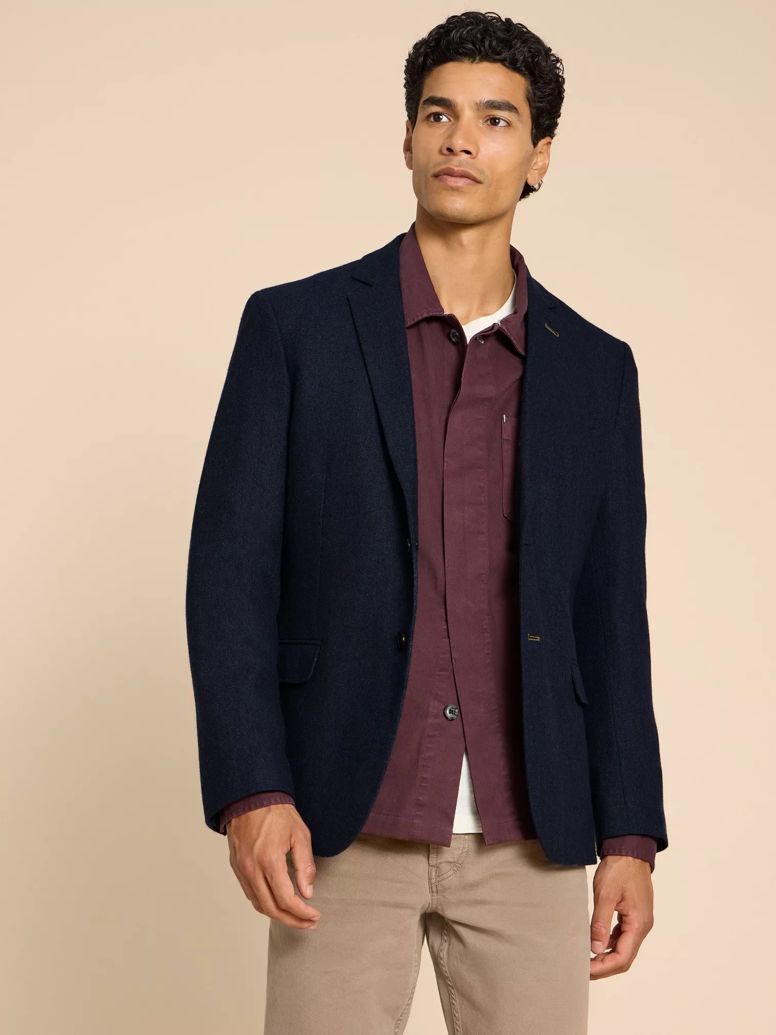 White Stuff Heath Blazer , Dark Navy