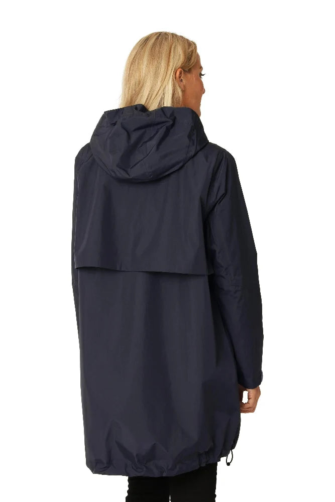 Ilse Jacobsen Cityrain Raincoat, Dark Indigo