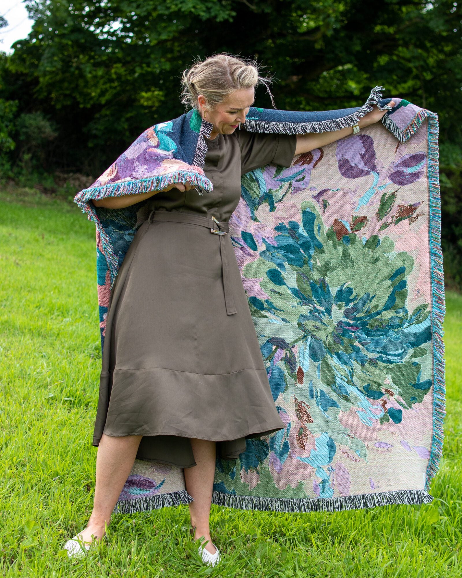 Caroline Duffy Designs Abundance Blanket