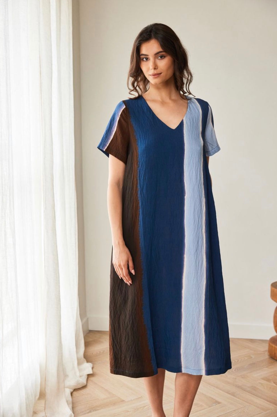 Peruzzi Multi Stripe Dress