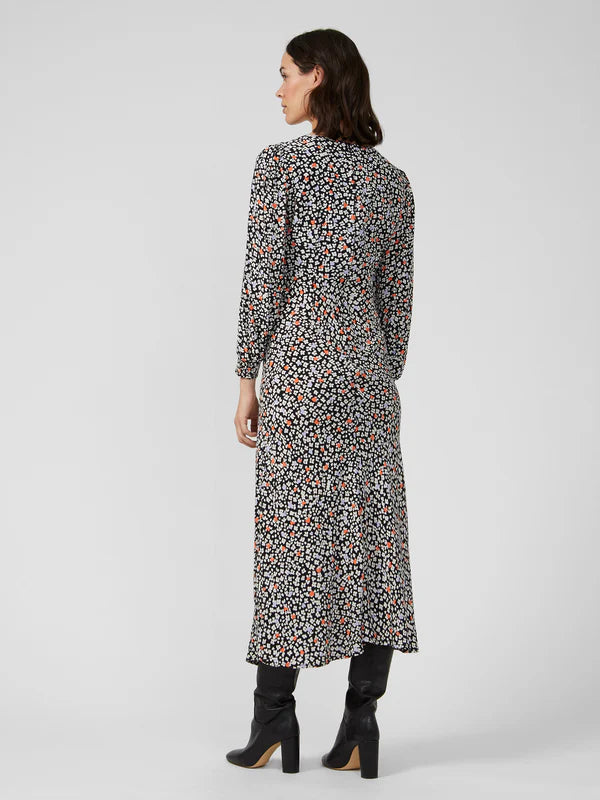 Great Plains Heart Floral Midi Dress