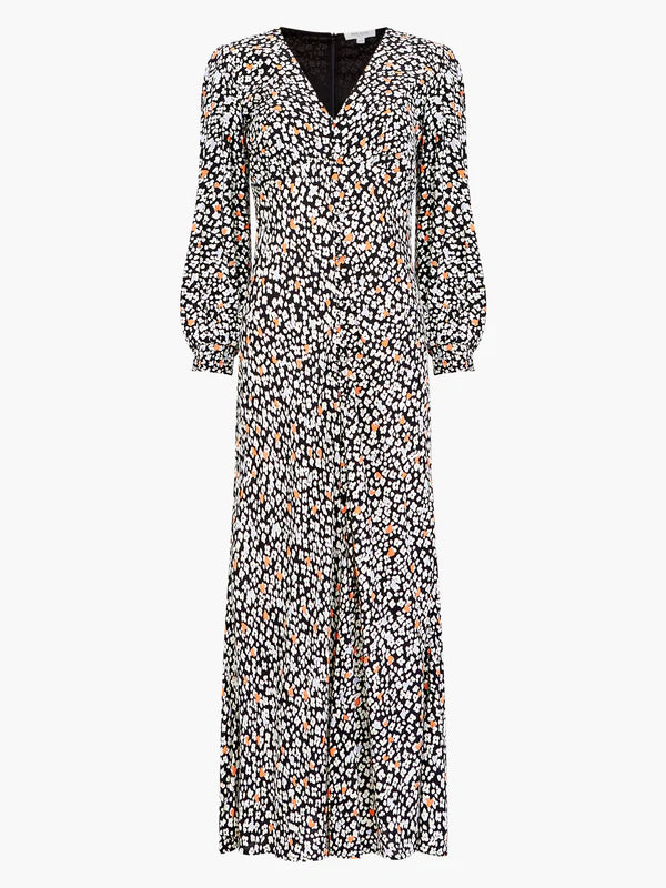 Great Plains Heart Floral Midi Dress
