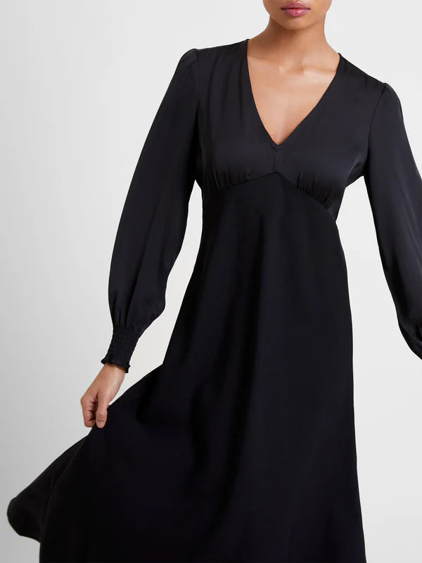 Great Plains V-Neck Ferne Crepe Dress