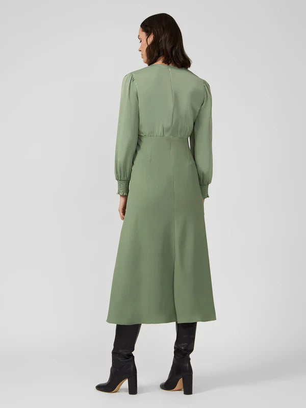 Great Plains V-Neck Ferne Crepe Dress