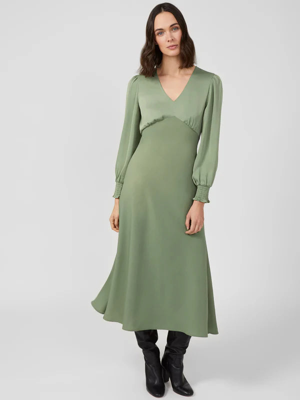 Great Plains V-Neck Ferne Crepe Dress