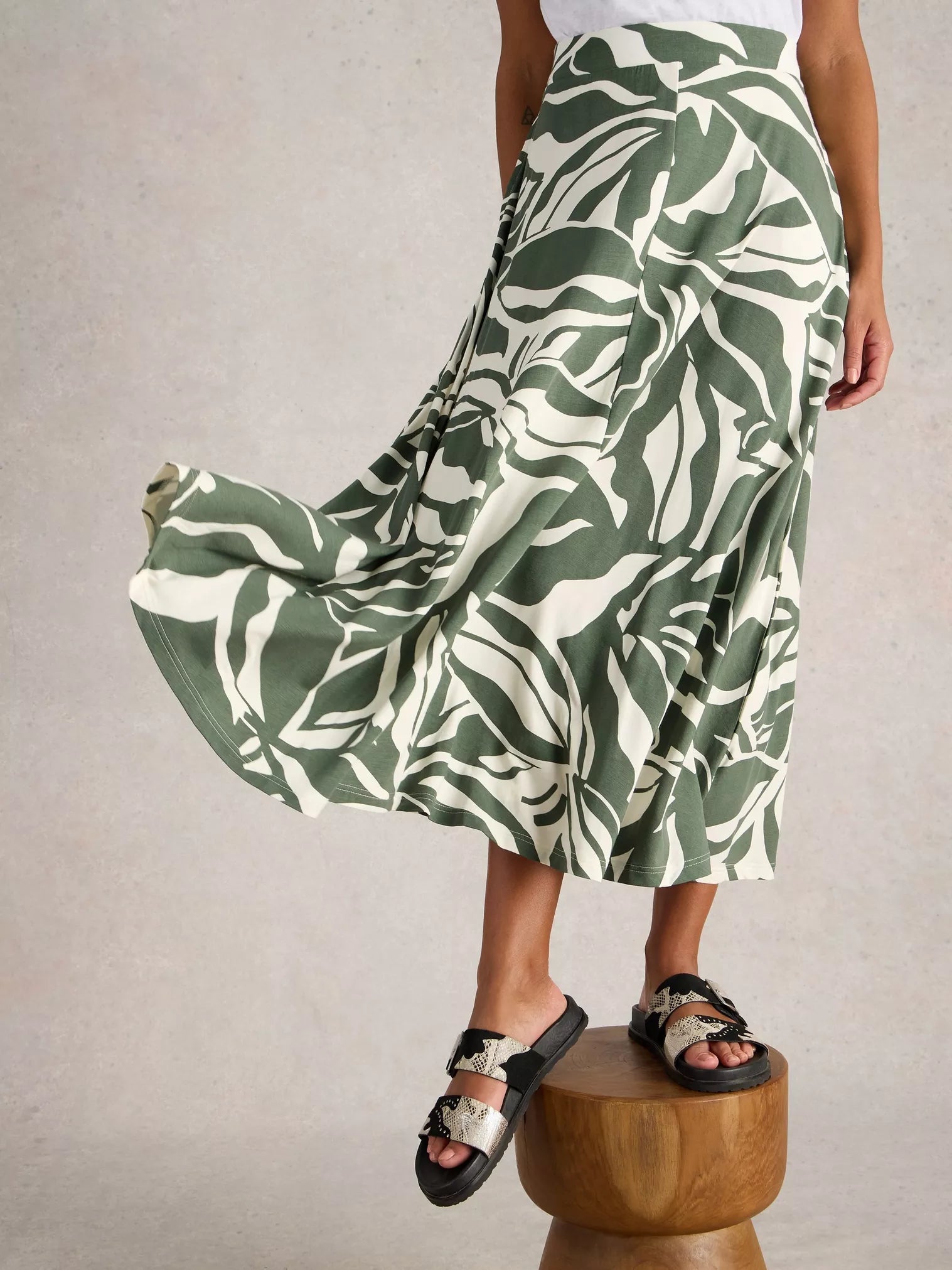 White Stuff Jada Jersey Maxi Skirt