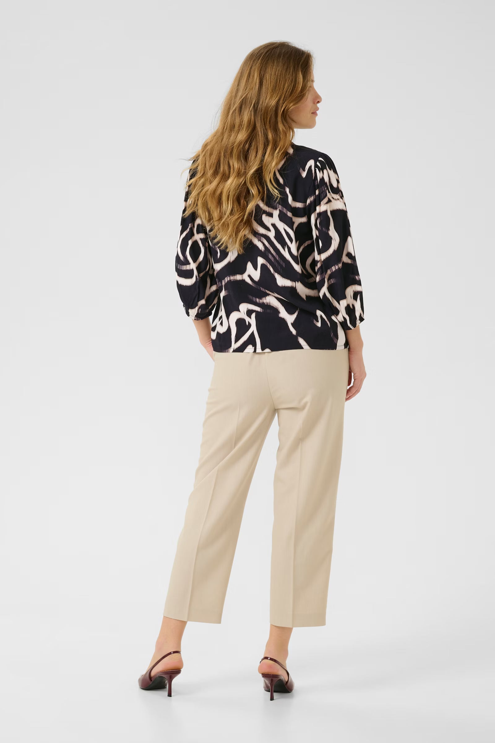 Kaffe KA Martha Frill Blouse