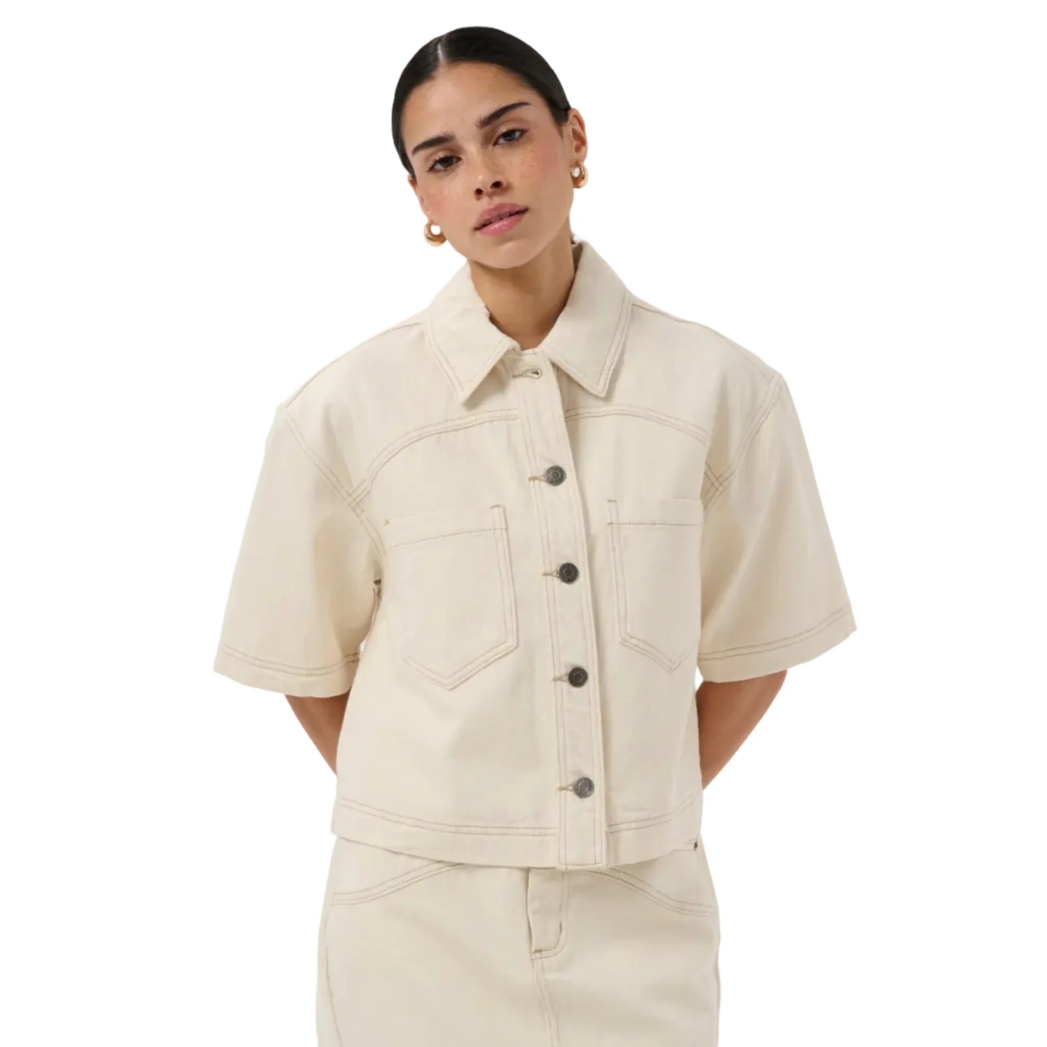 Kaffe Catharina Denim Shirt