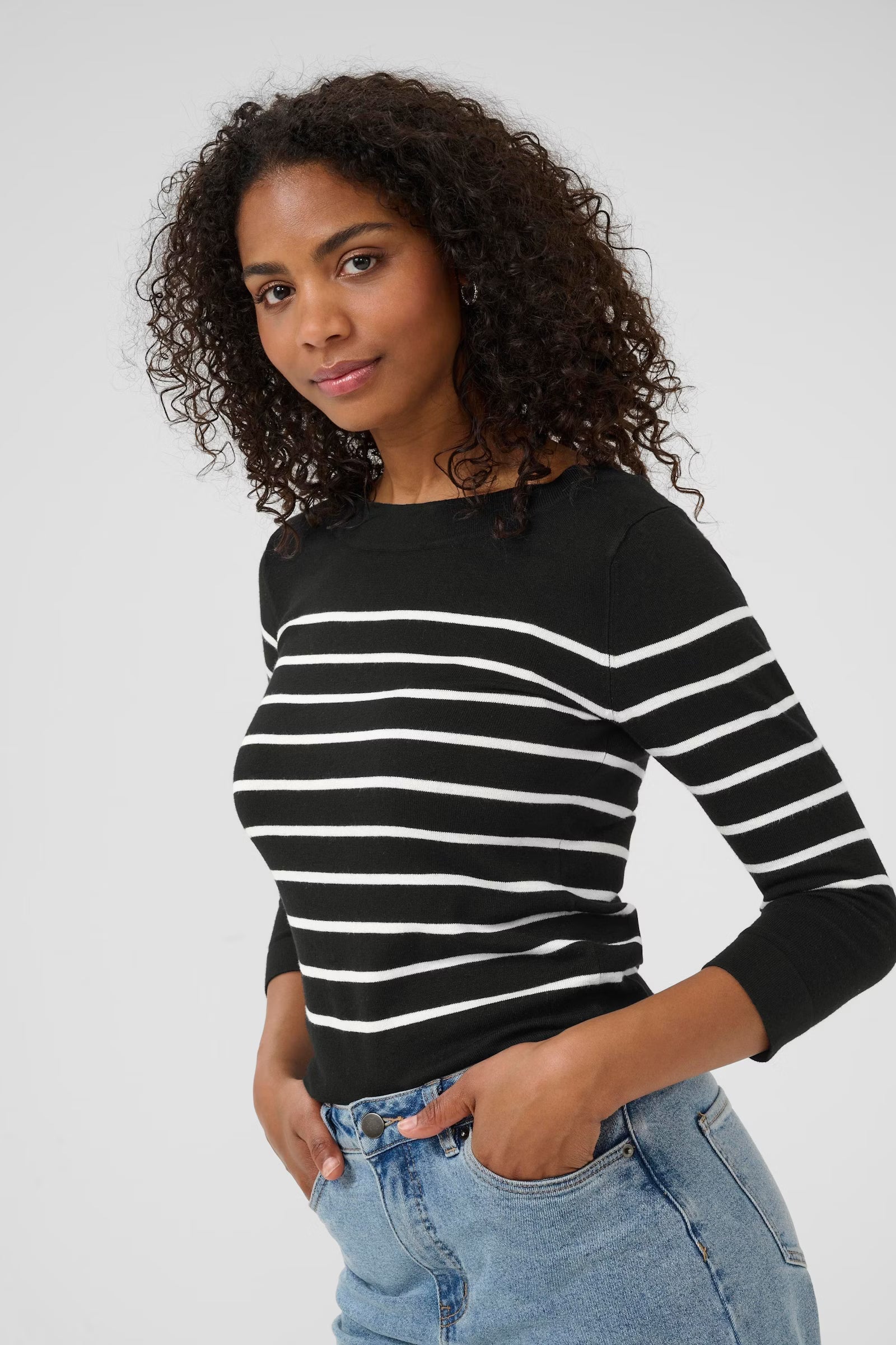 Kaffe KA Lizza Boatneck Pullover