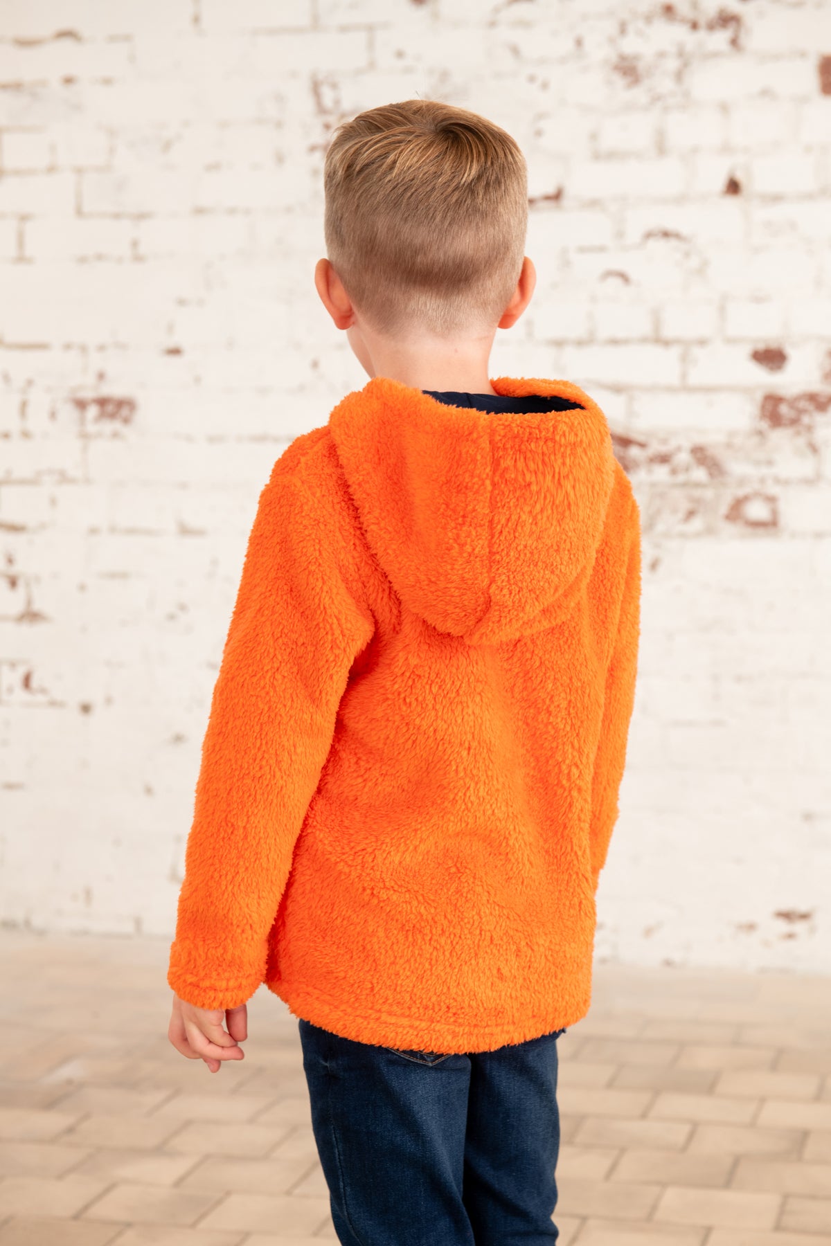 Lighthouse Ben Fleece Orange Spacecraft