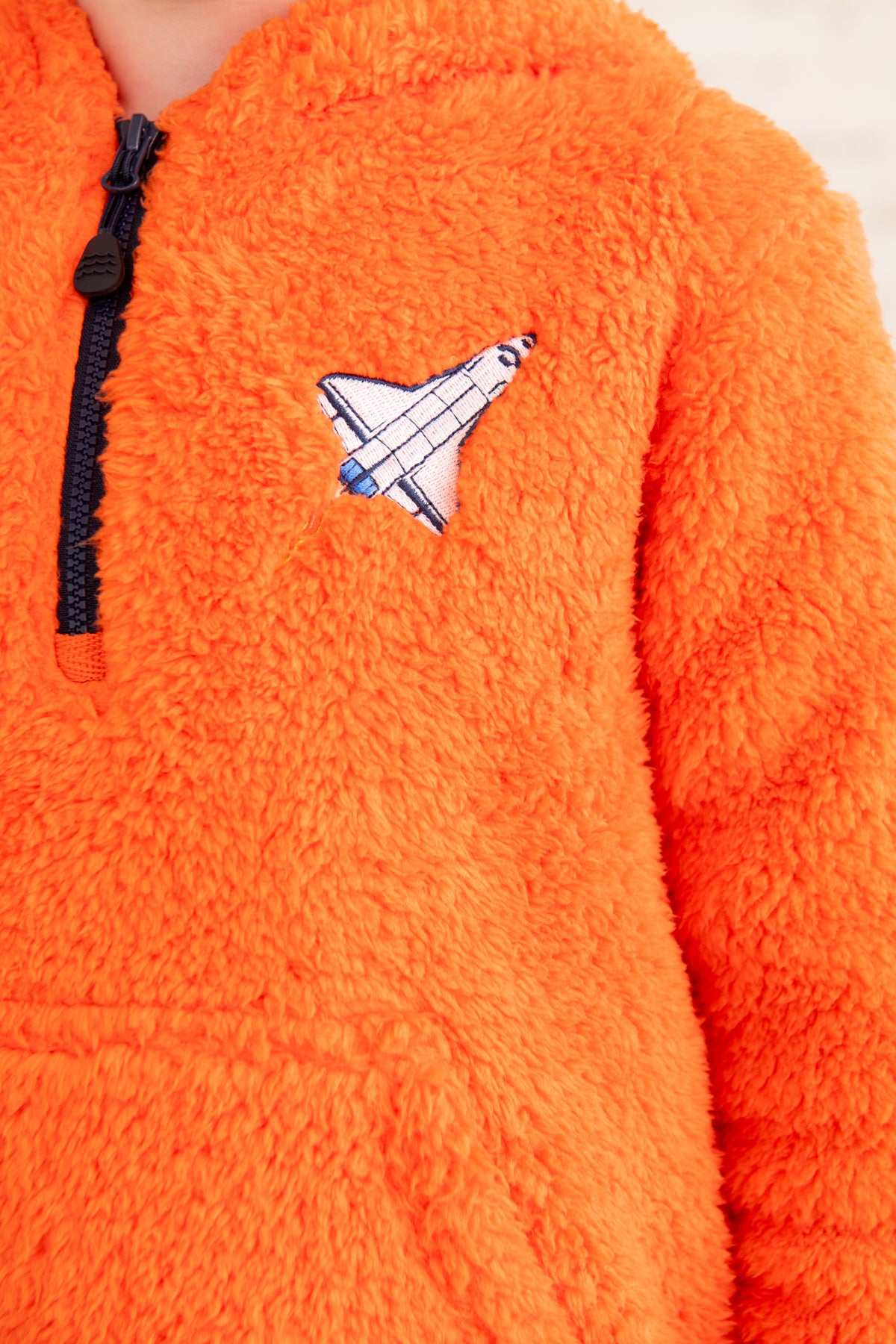 Lighthouse Ben Fleece Orange Spacecraft