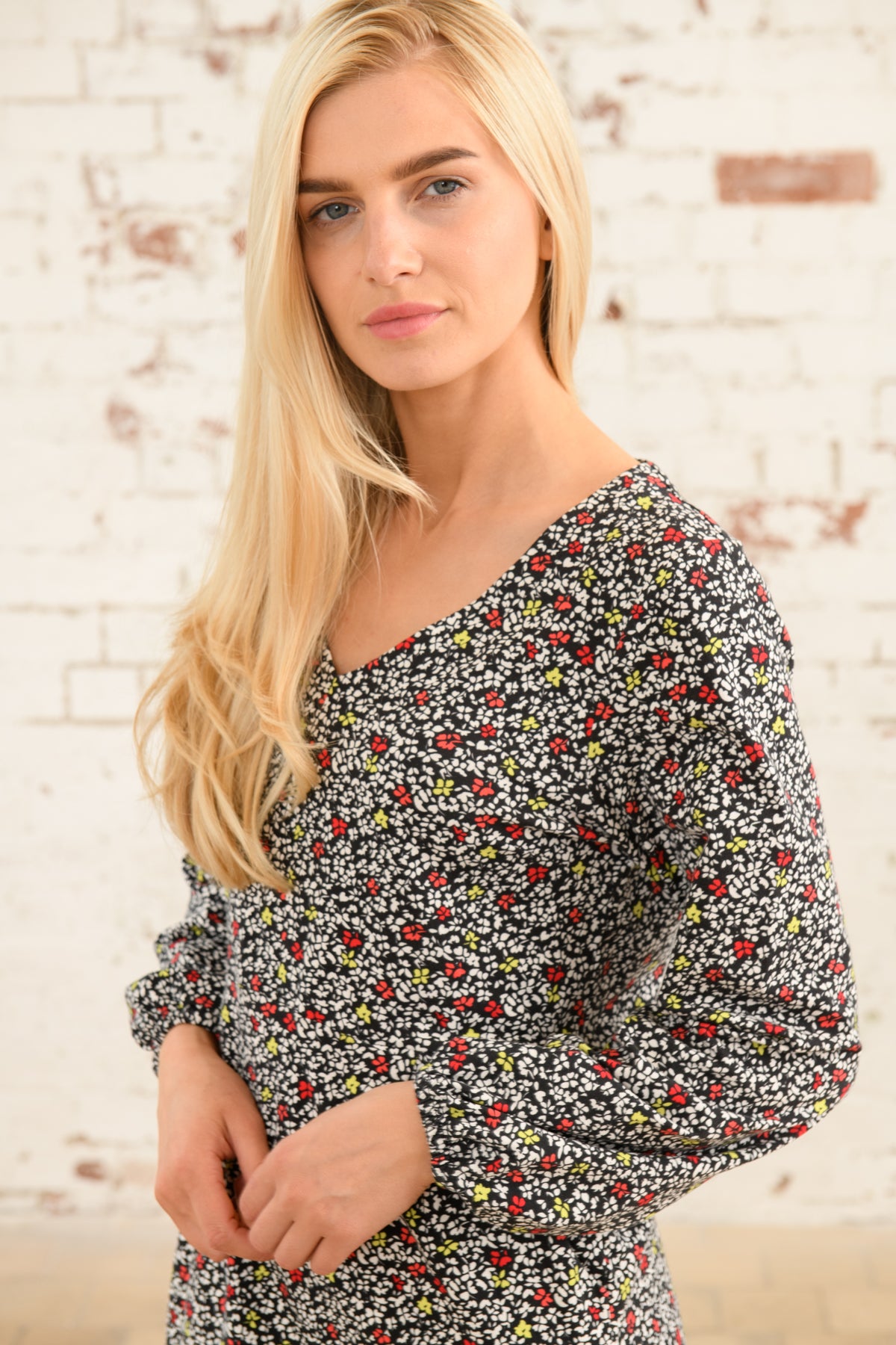 Lighthouse Isla Print Dress , Red Apple