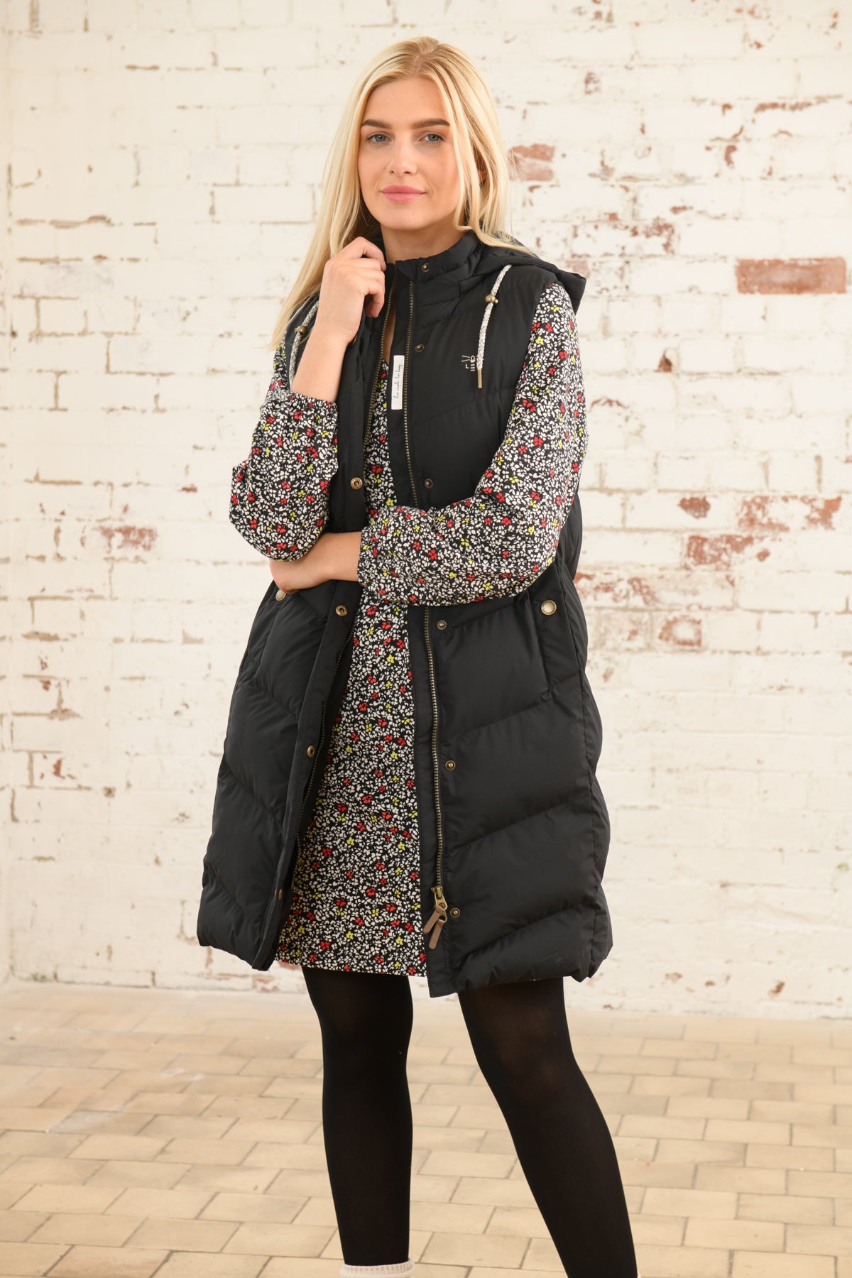 Lighthouse Savannah Padded Gilet Black