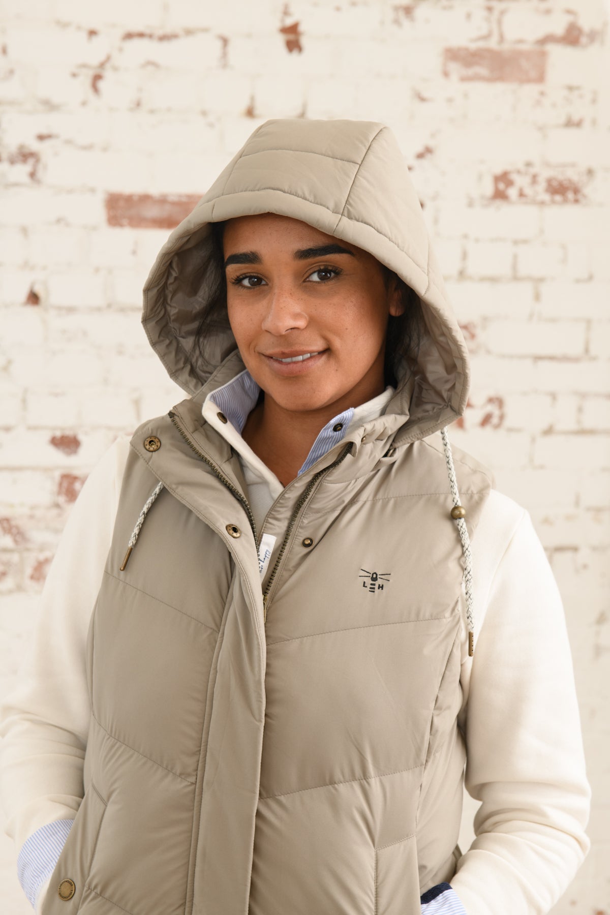 Lighthouse Savannah Padded Gilet Mocha